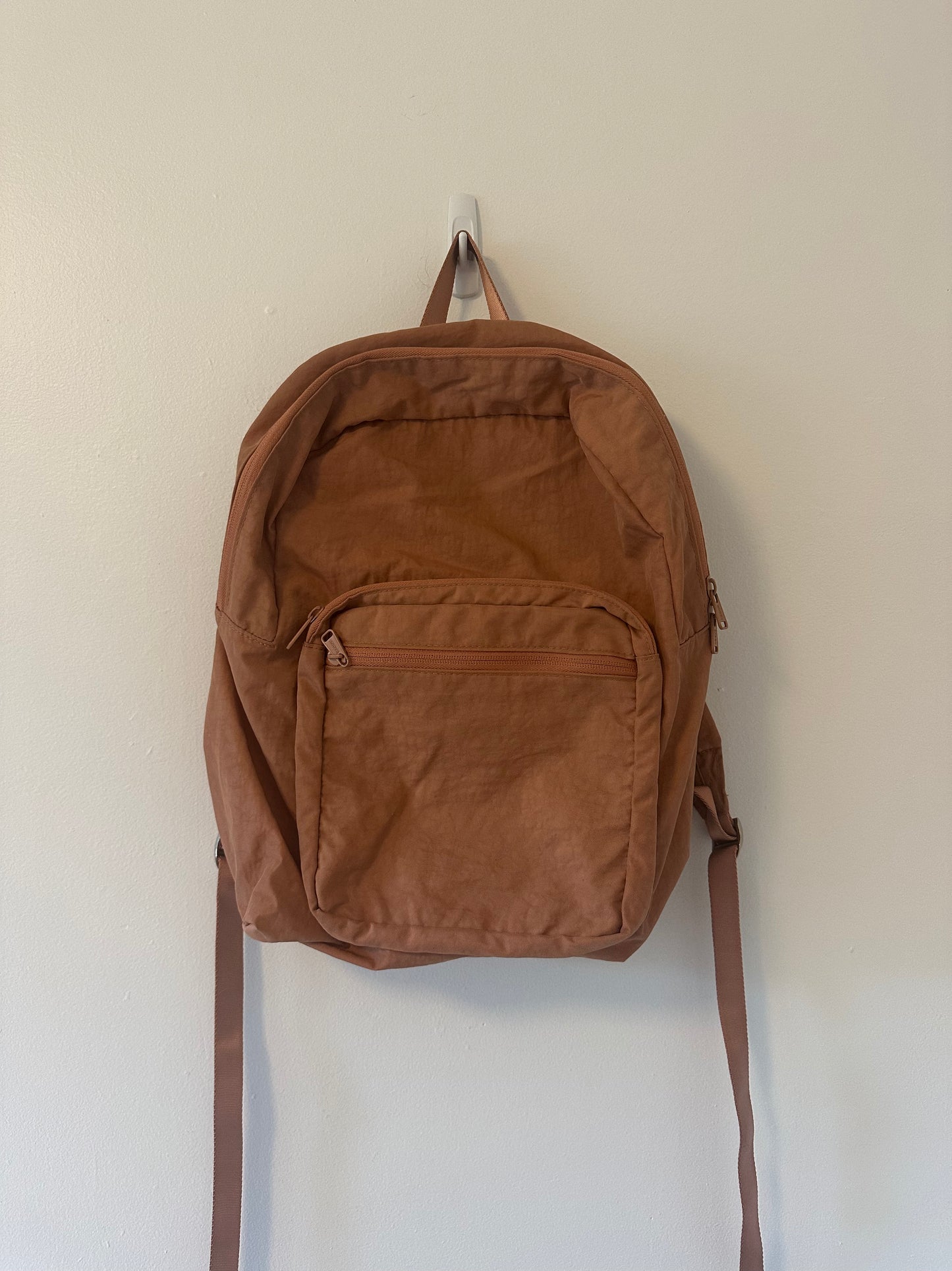 BAGGU School Backpack in Terracotta