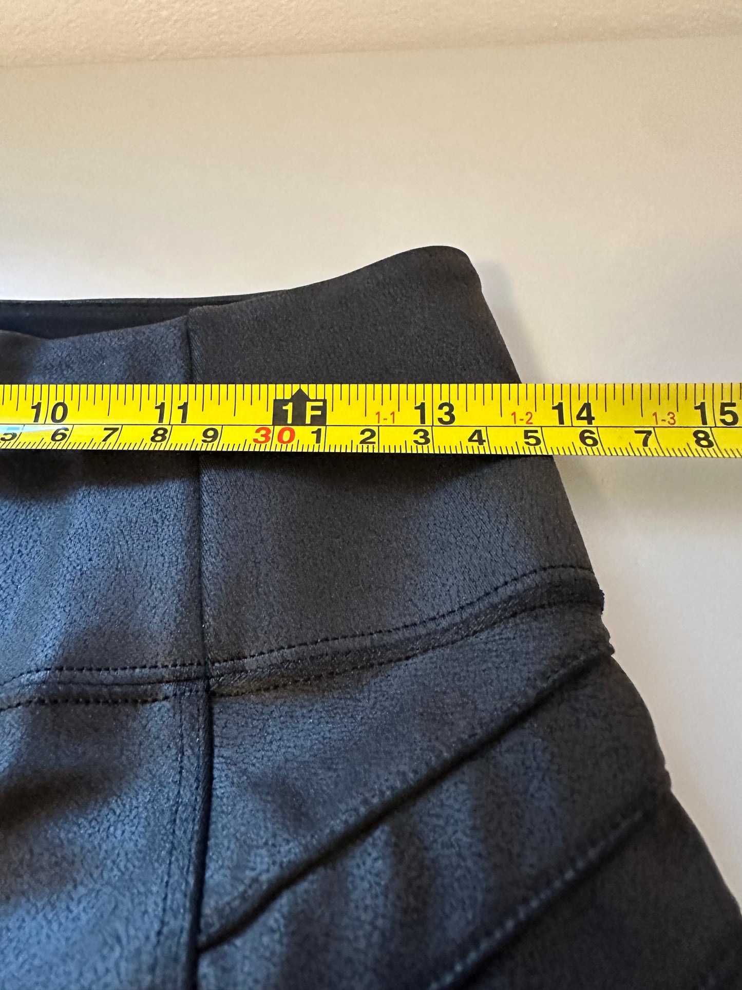 Athleta Delancey Gleam Moto Tight Black Leggings | Size Small