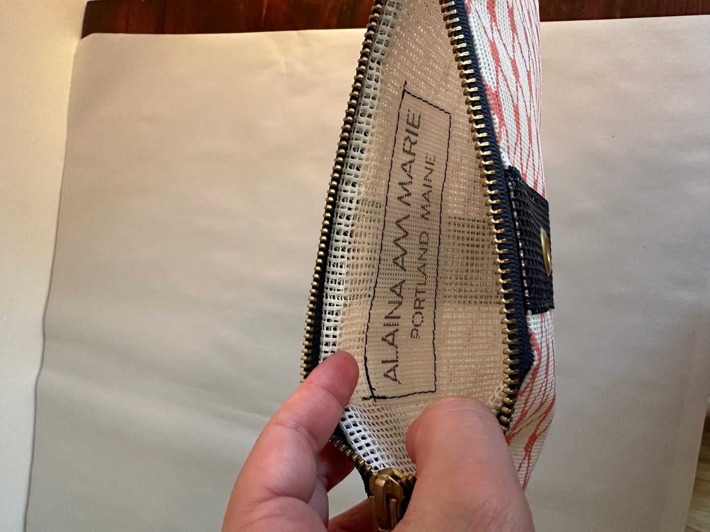 Alaina Marie Lobster Bisque Clutch