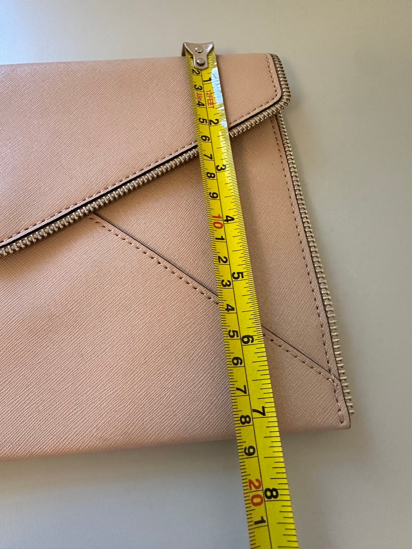 Rebecca Minkoff Blush Pink Envelope Clutch