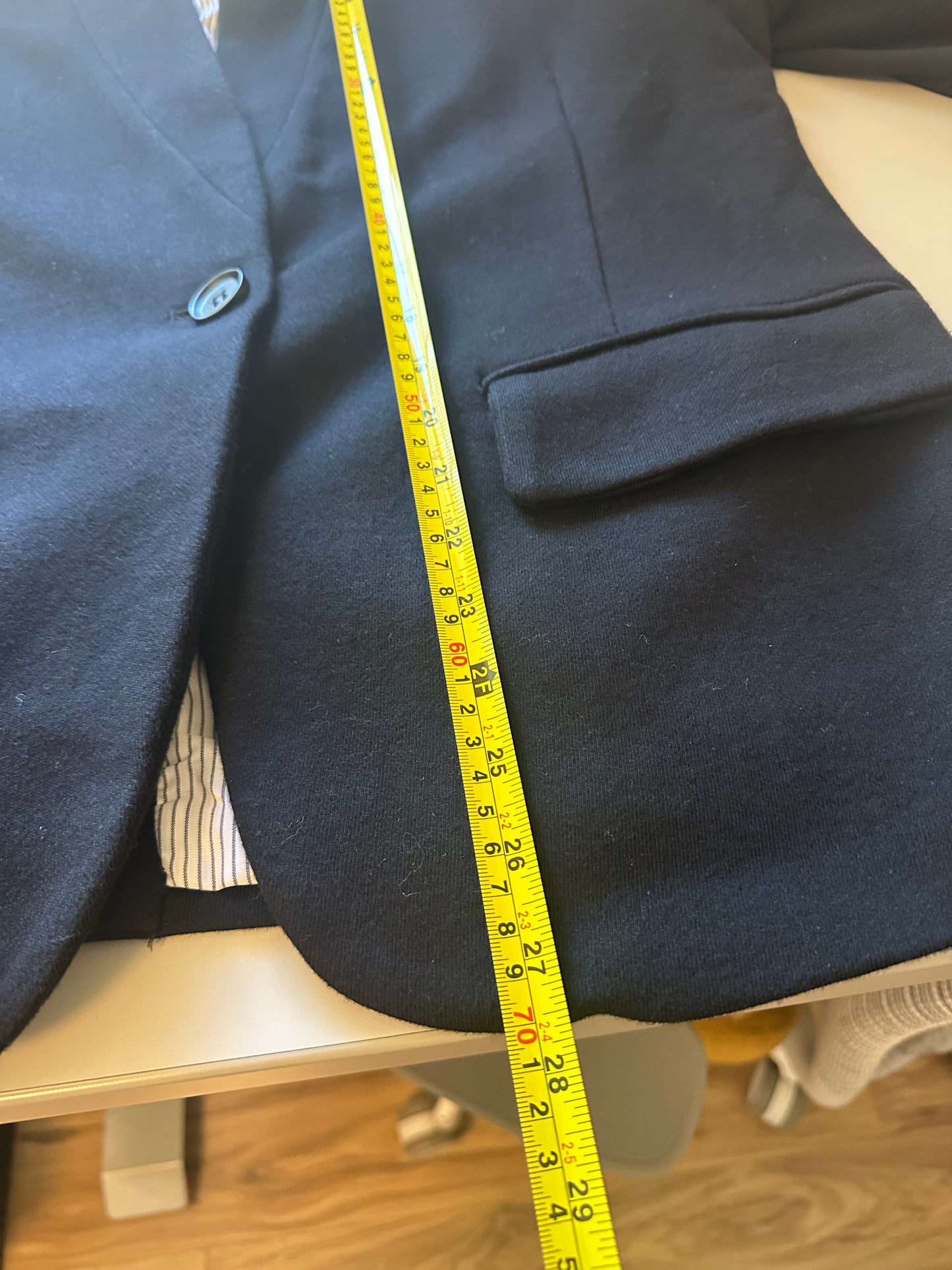 Gibson Women's Notch Collar Black Blazer | Size XL