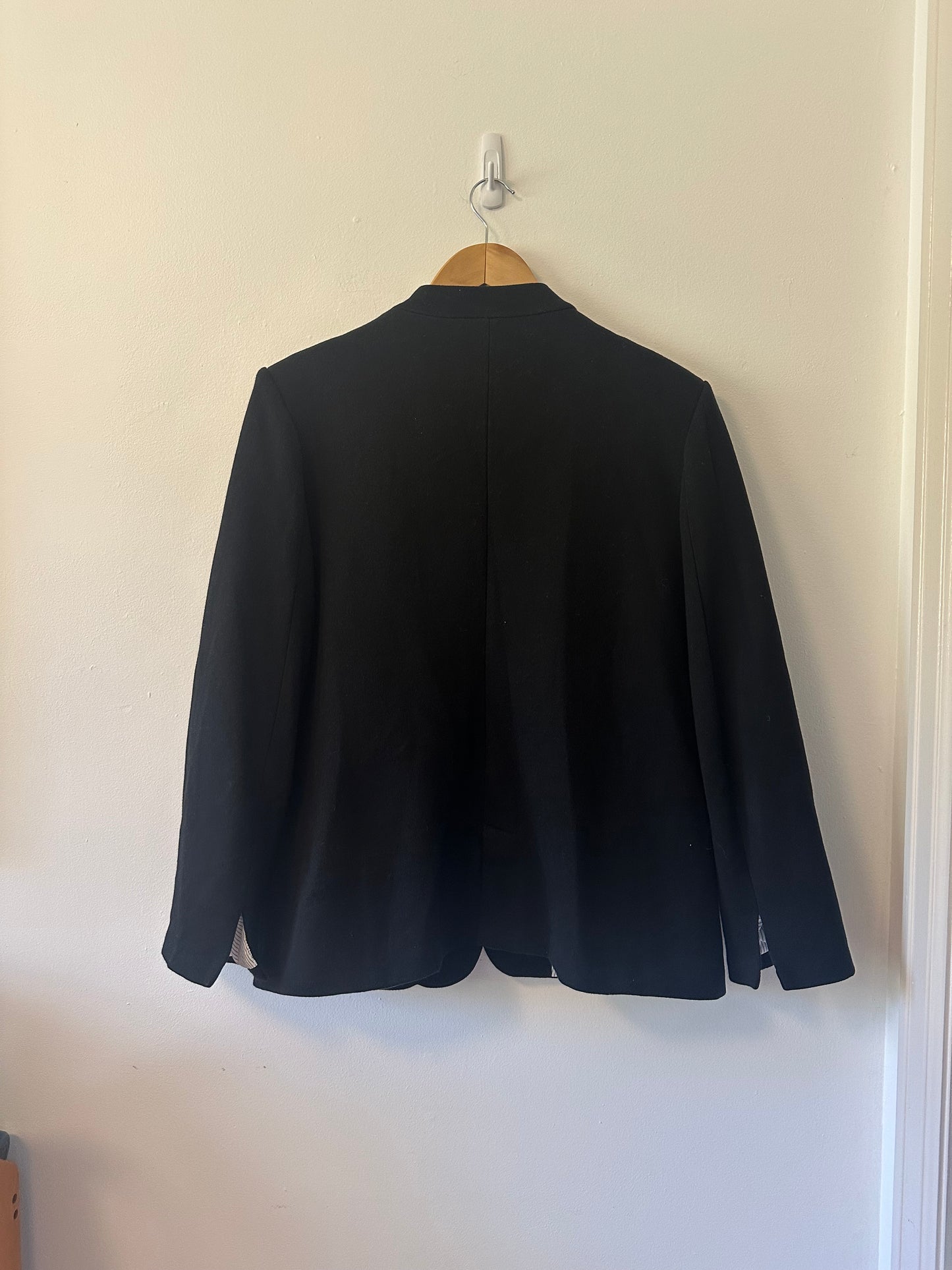Gibson Women's Notch Collar Black Blazer | Size XL