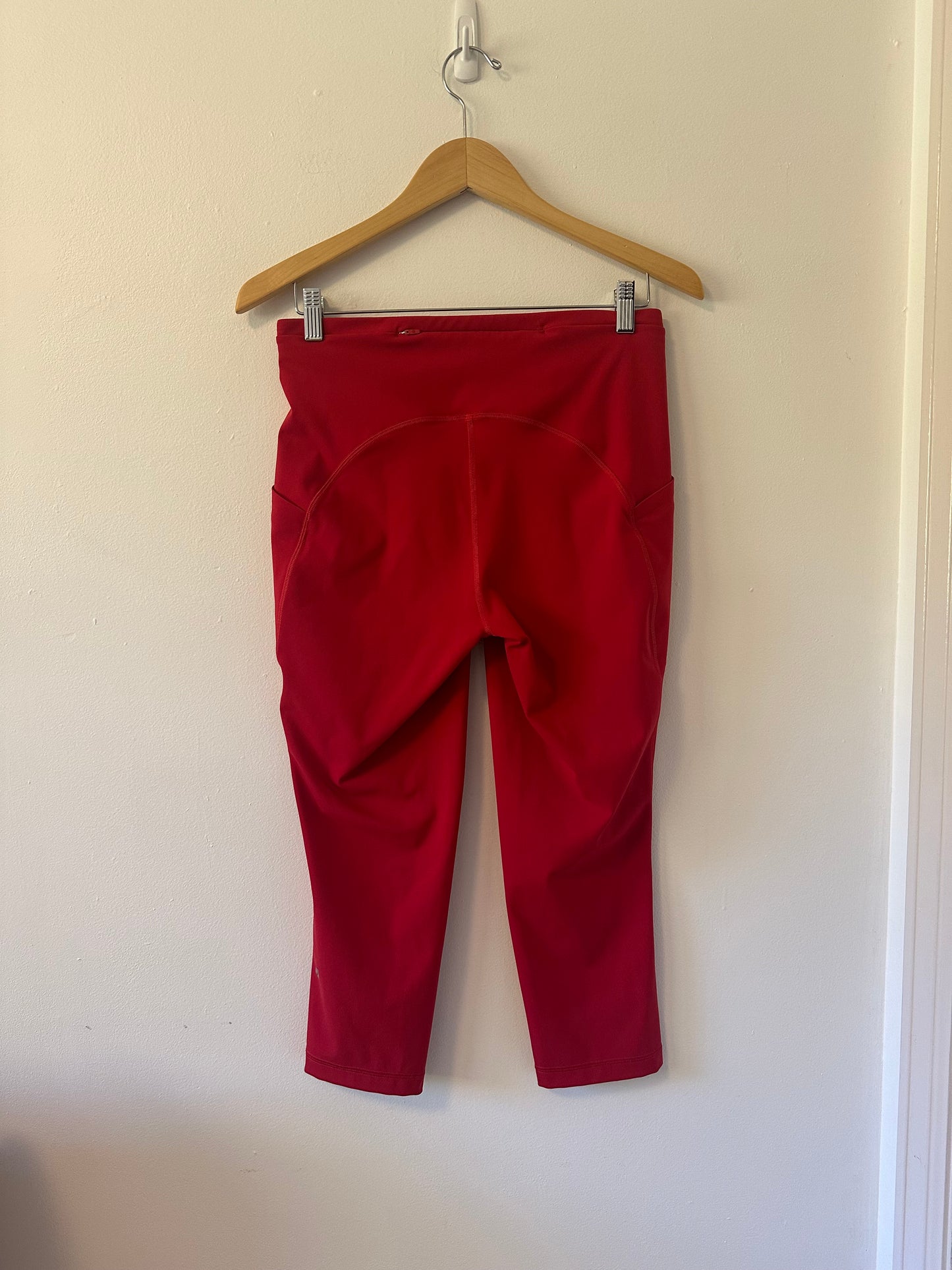 Lululemon Swift Speed High-Rise Crop 21" in Dark Red | Size 10