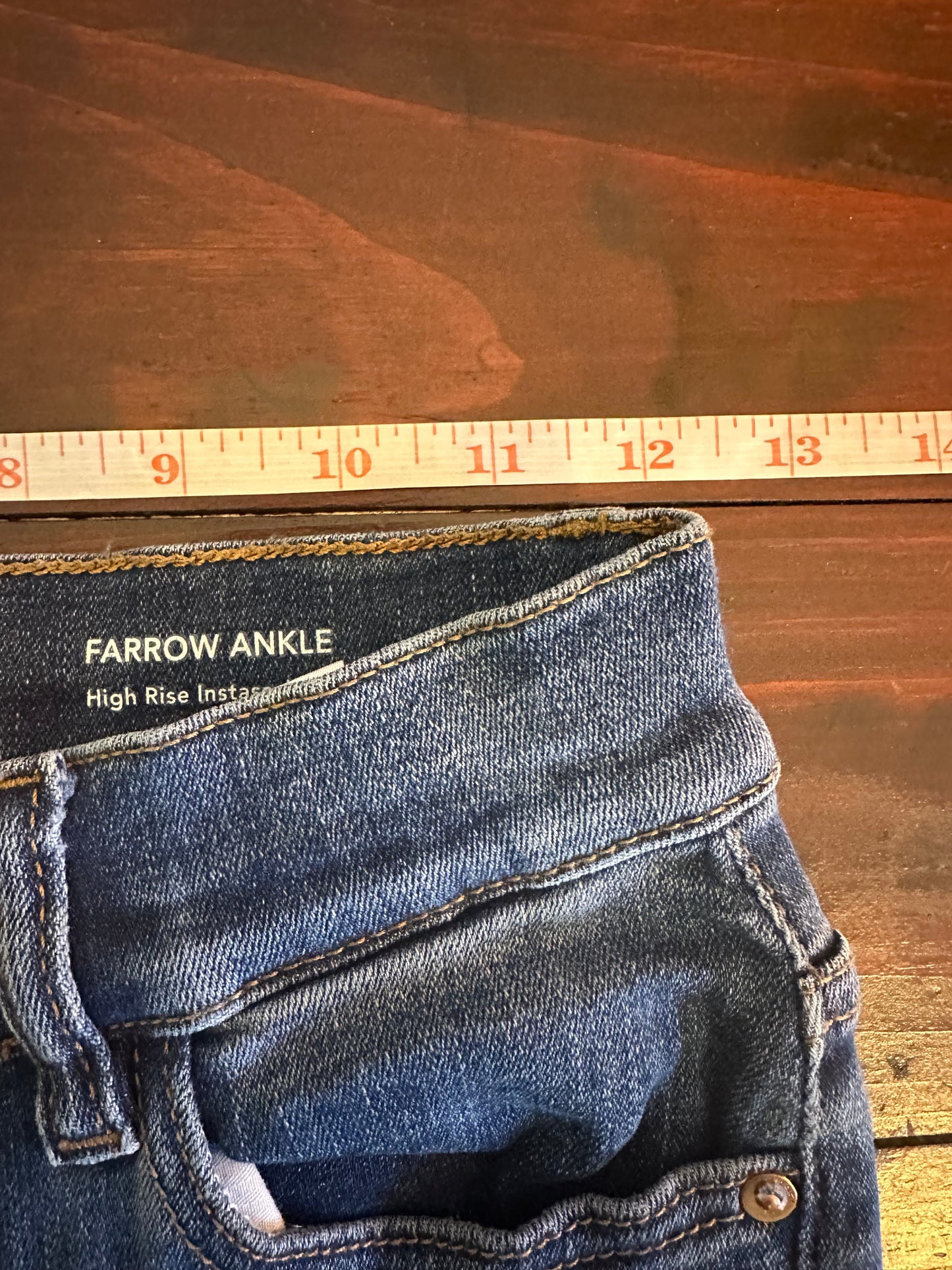 DL1961 Farrow Ankle Skinny High Rise Jeans Size 27