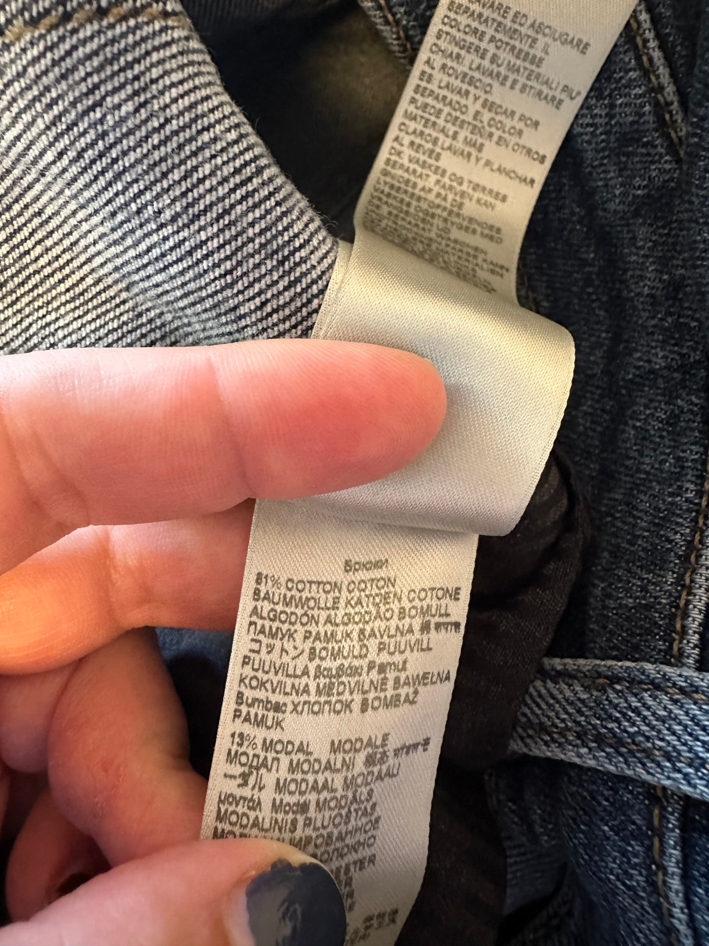 7 For All Mankind High Waist Slim Kick Jeans in Deep Soul | Size 30