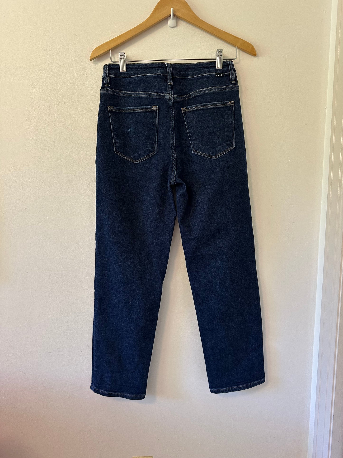 Risen Jeans - Dark Wash Classic Blue Denim Jeans | Size 29