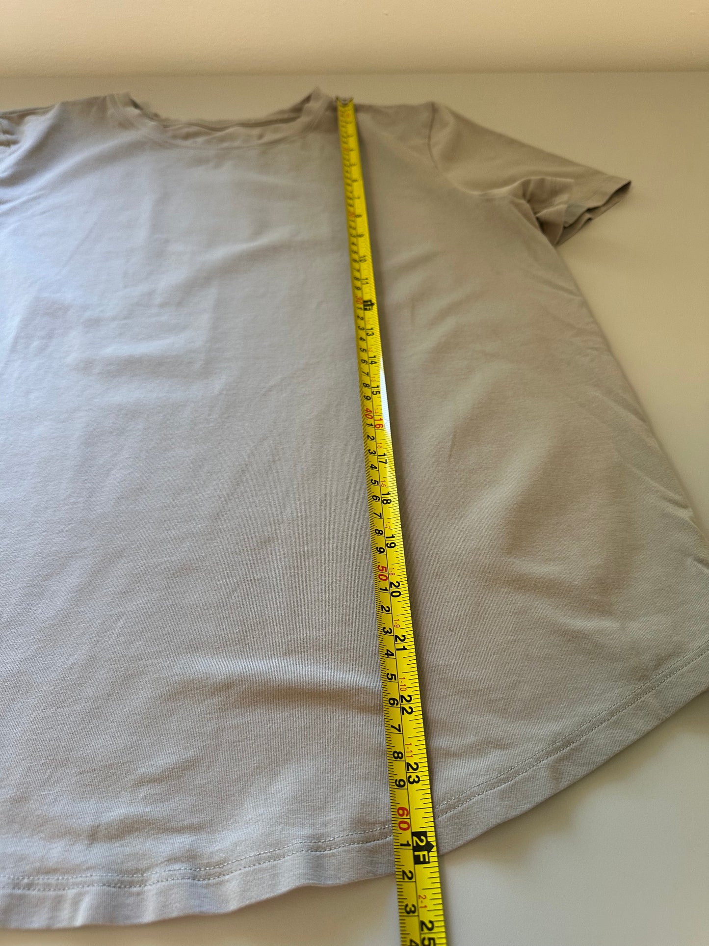 Lululemon Love Crewneck T-Shirt in Riverstone | Size 8