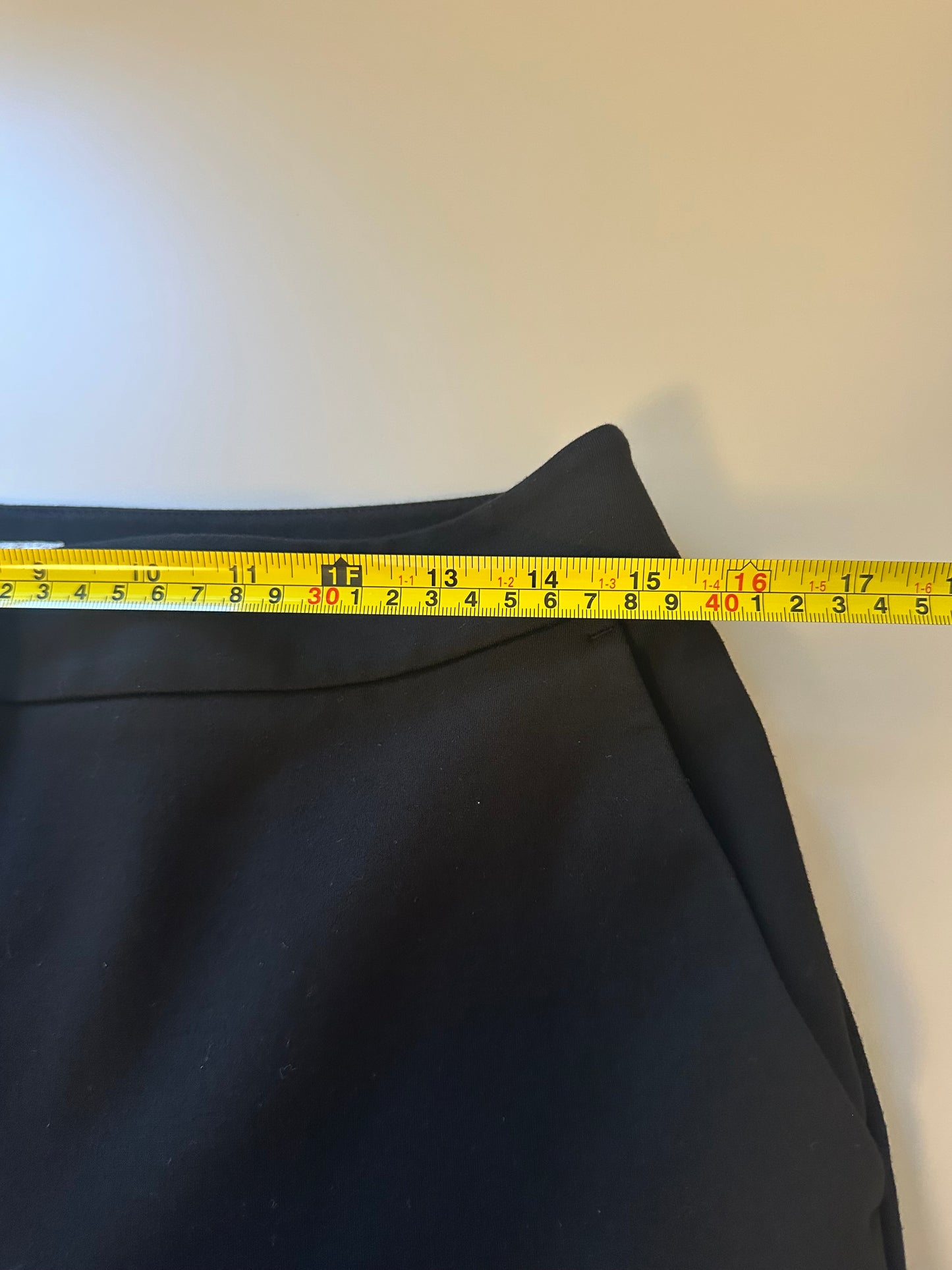 Boden Wide-Leg Ponte Pants in Black | Size 8P