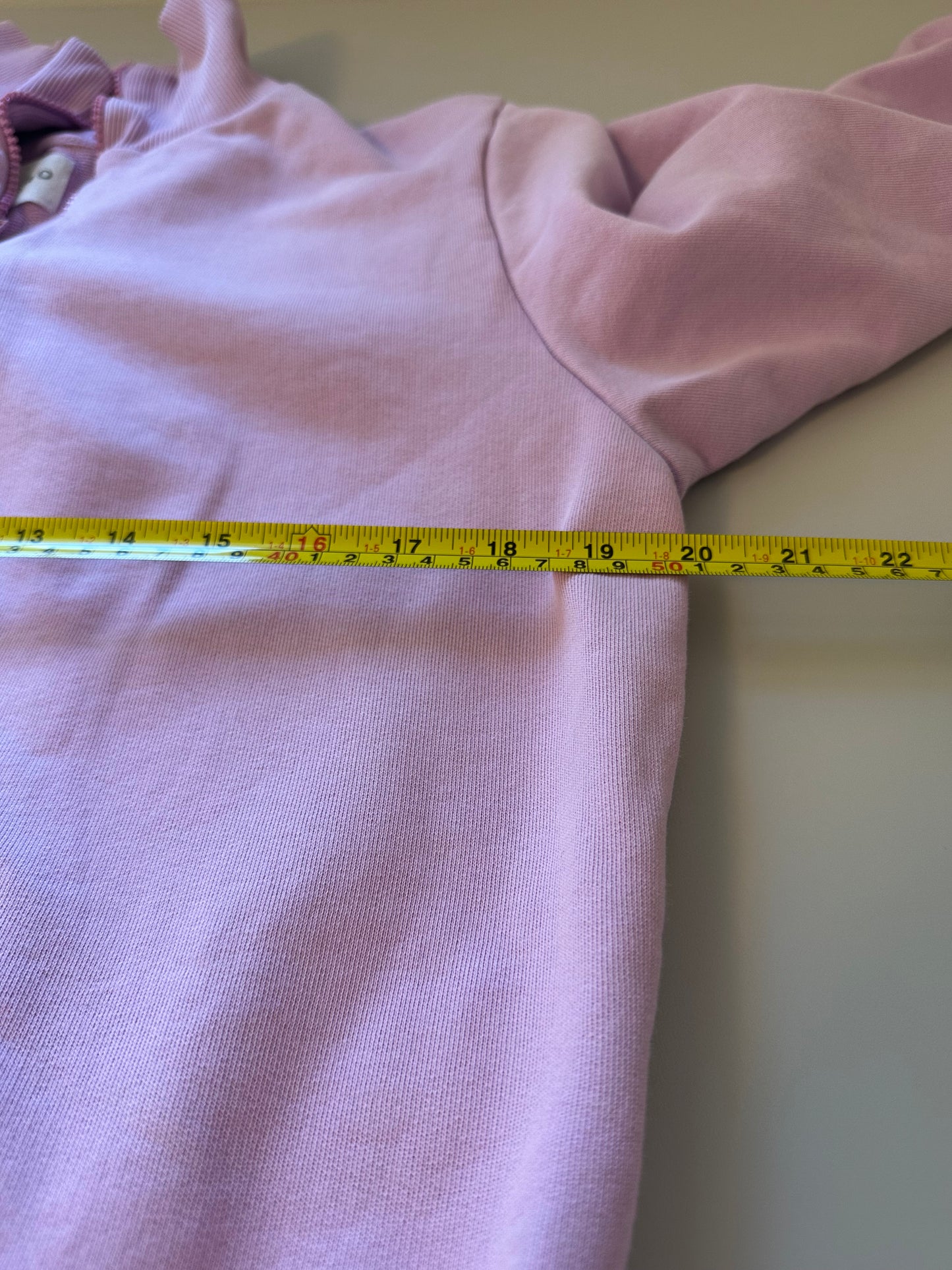 Warm ME - Women's Purple Quarter Zip Stand Up Collar Sweatshirt | Size Small