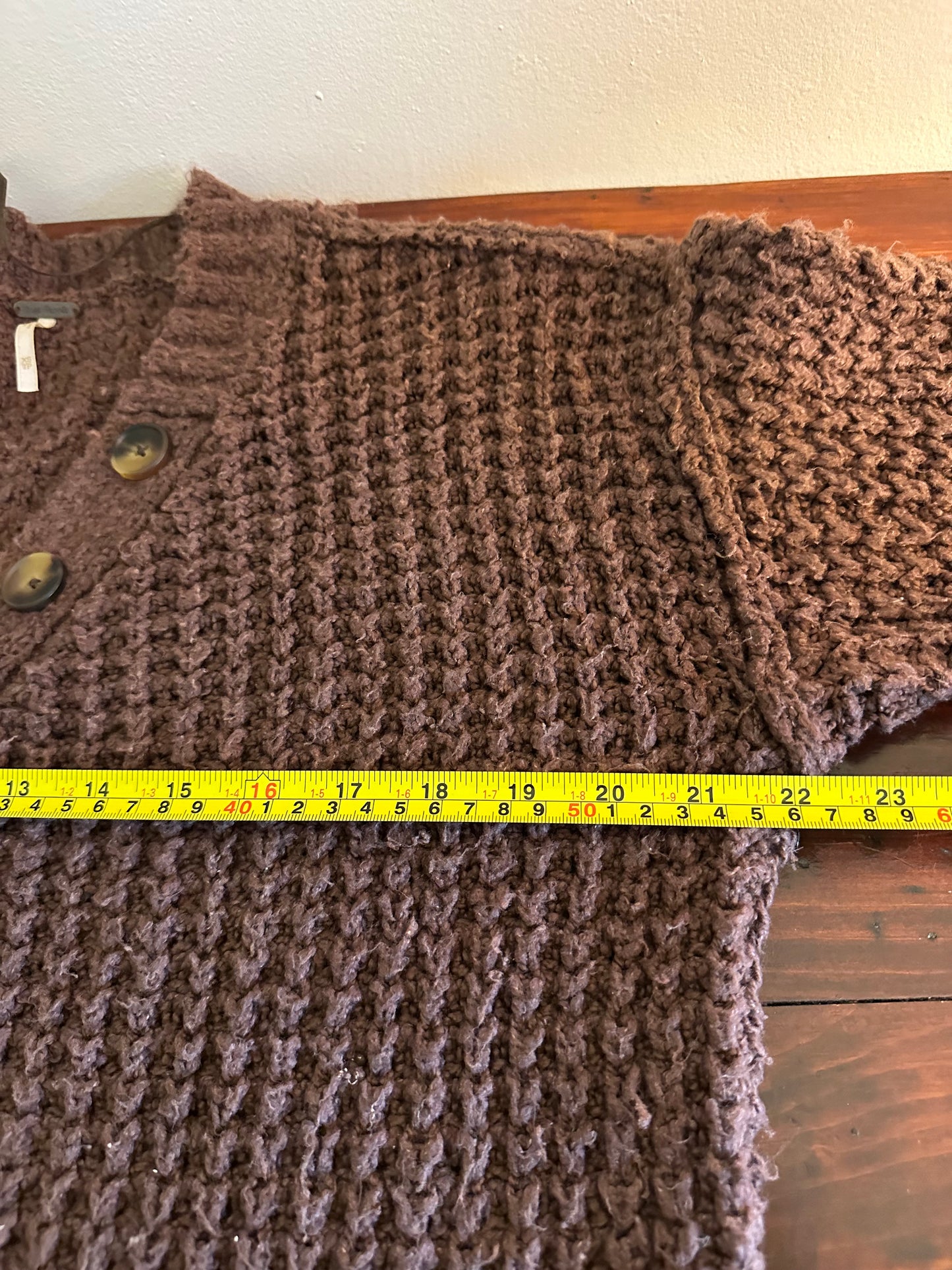 Free People Whistle Thermal Henley Long Sleeve Top - Size XS