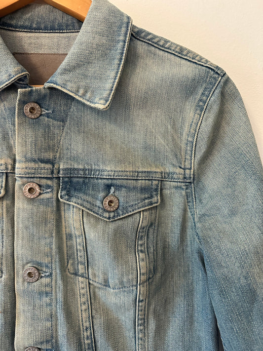 AG Jeans Classic Blue Denim Jacket - Size Medium