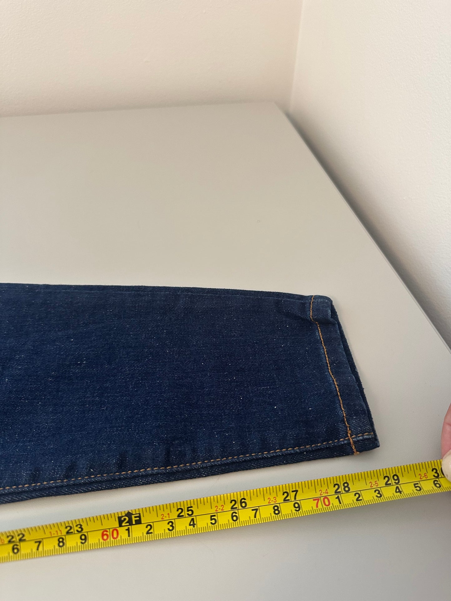 Current/Elliott - The Ankle Skinny in Cheville Dark Blue Skinny Jeans | Size 28