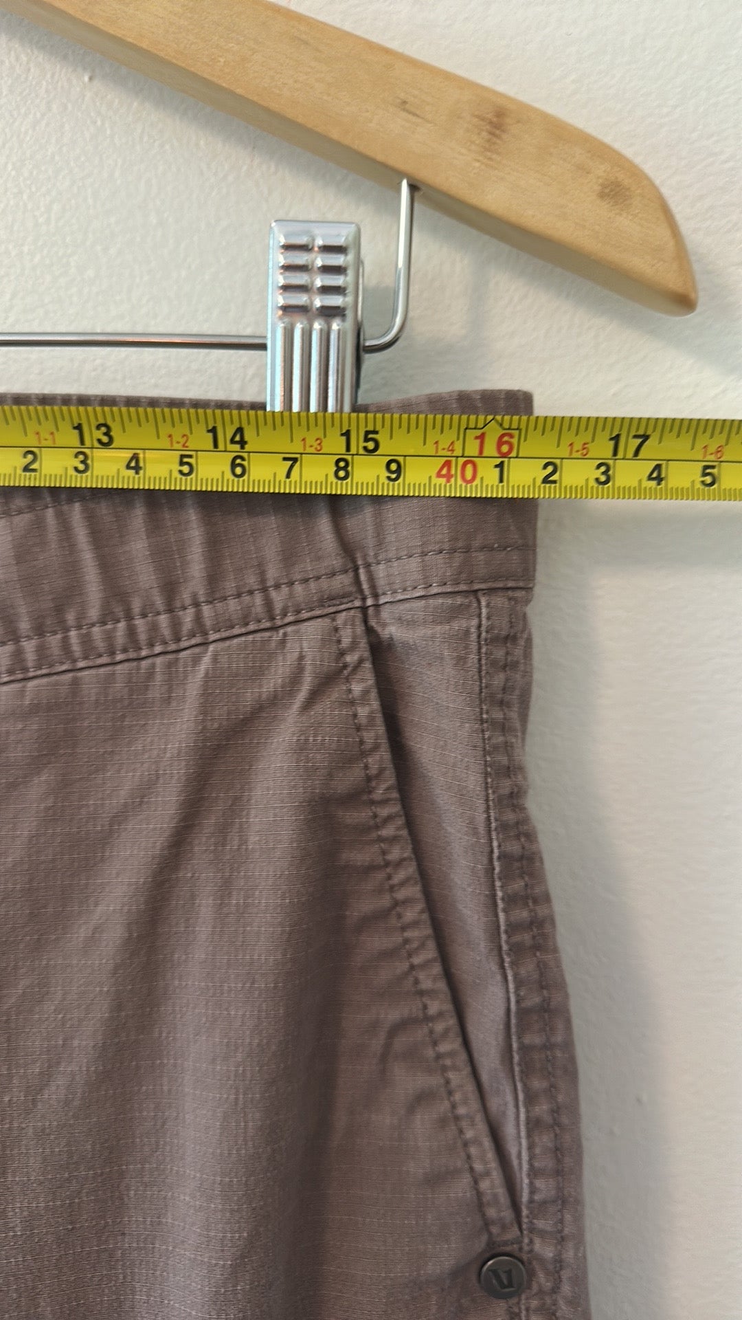 Vuori Ripstop Pants in Mauve - Size Large
