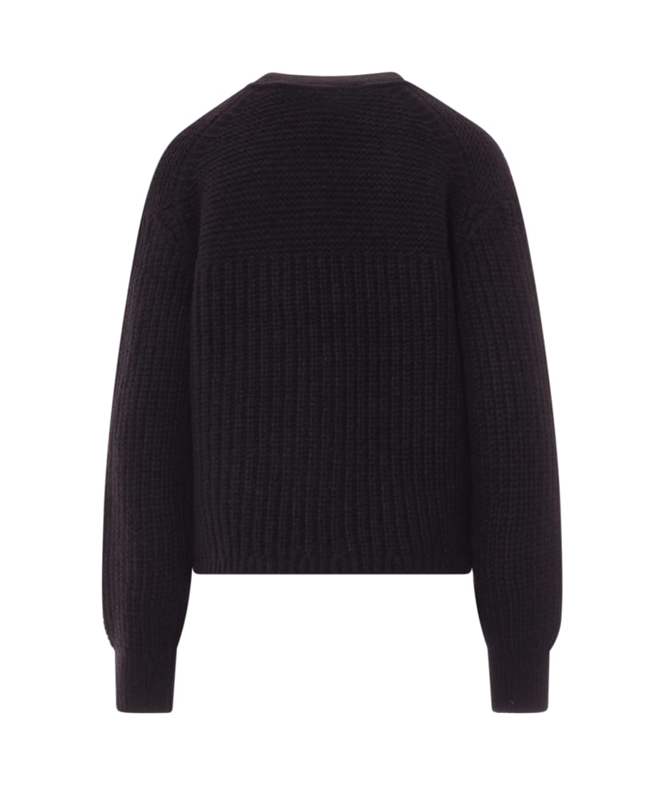 Closed Black Knit Alpaca Blend Knit Cardigan | Size Small
