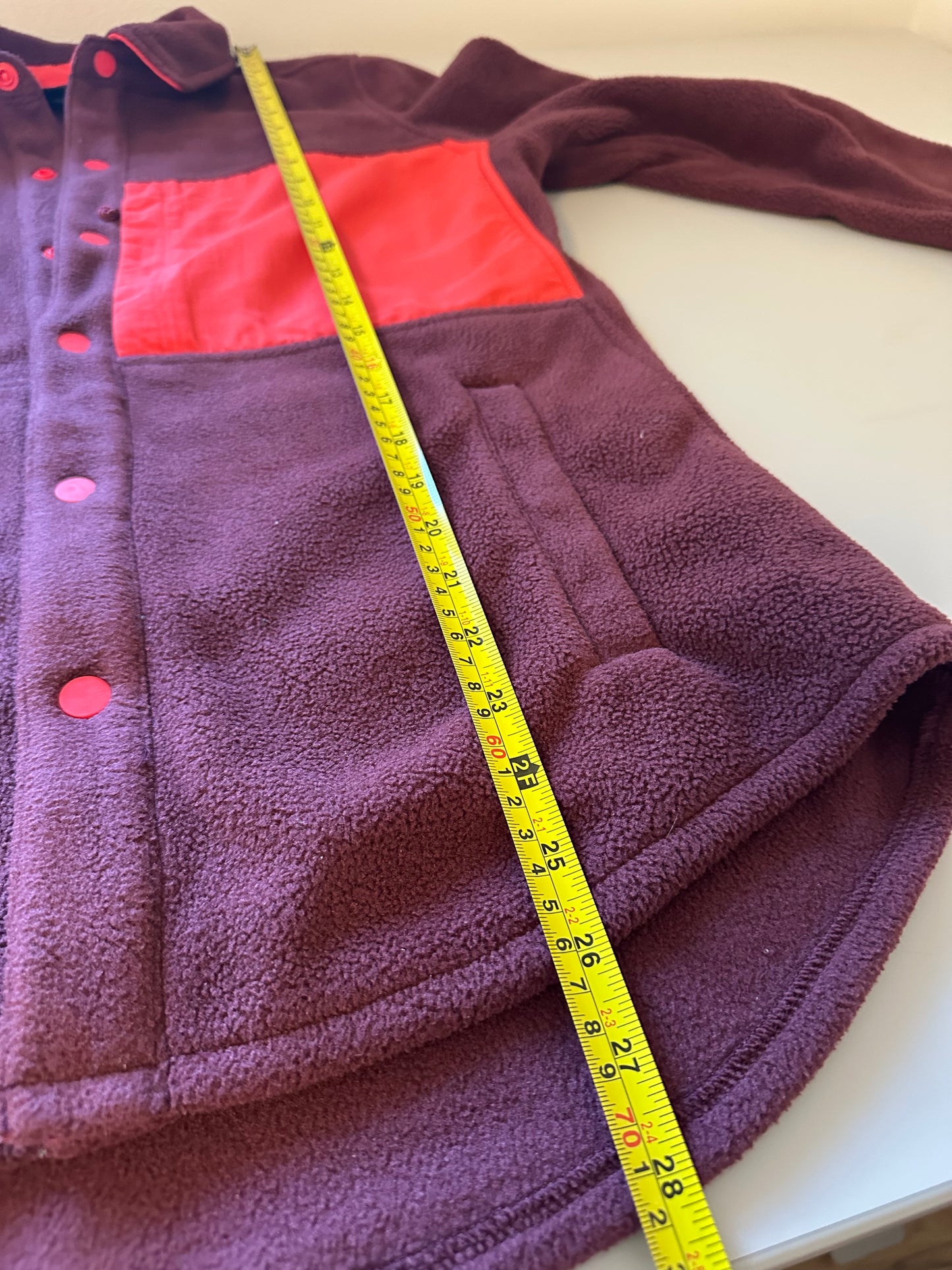 Burton Hearth Snap Up Fleece in Port Royal | Size Small