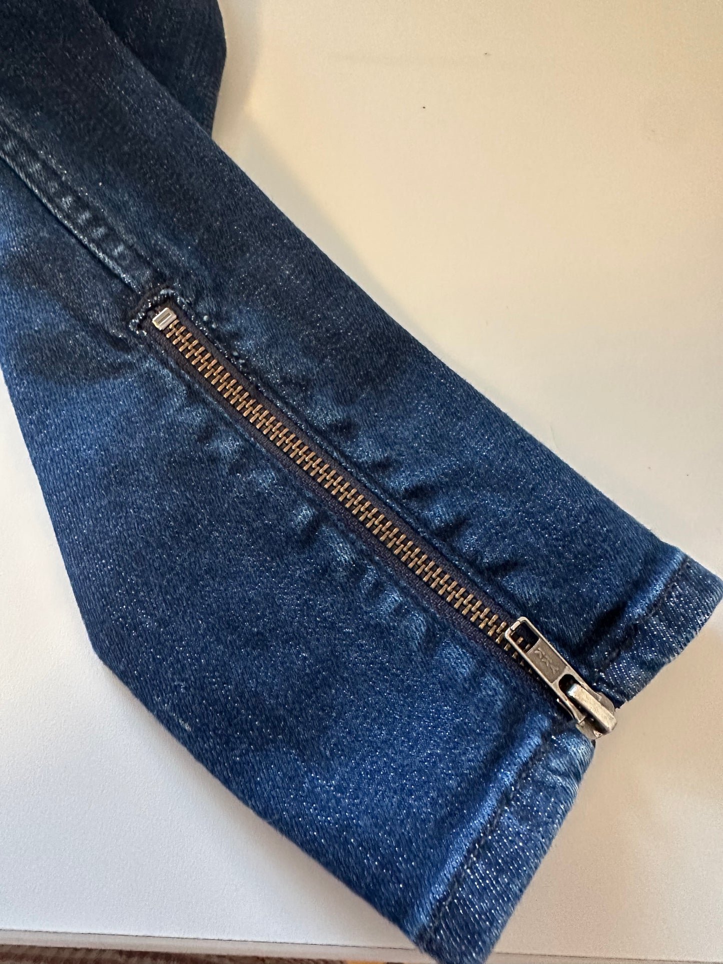 BLK DNM Women’s Stretch Skinny Jeans With Zipper Ankles | Size 28