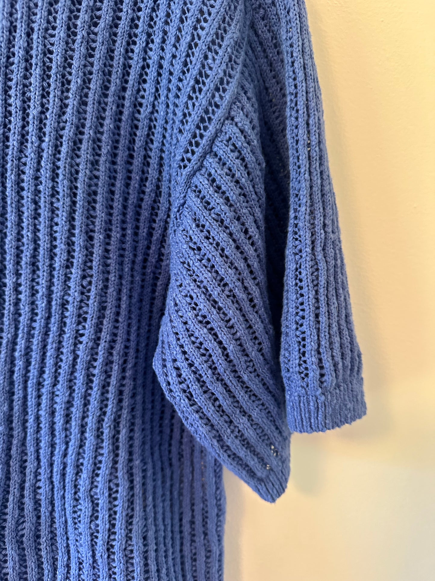& Other Stories Short Sleeve Ribbed Cotton Boxy T-Shirt - Size Small