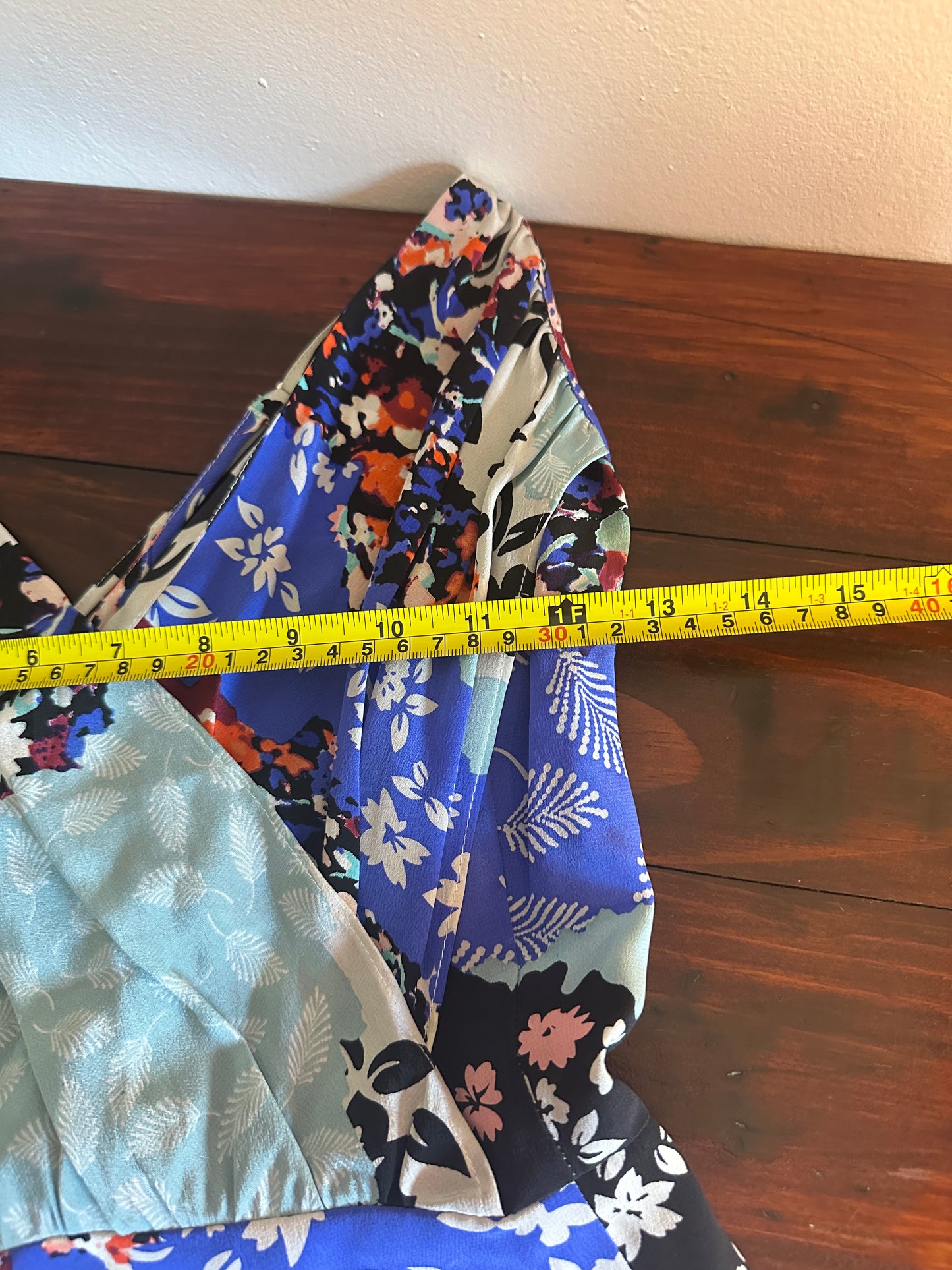 Yumi Kim "Kat" Maxi Flower Print Silk Dress - Size Large