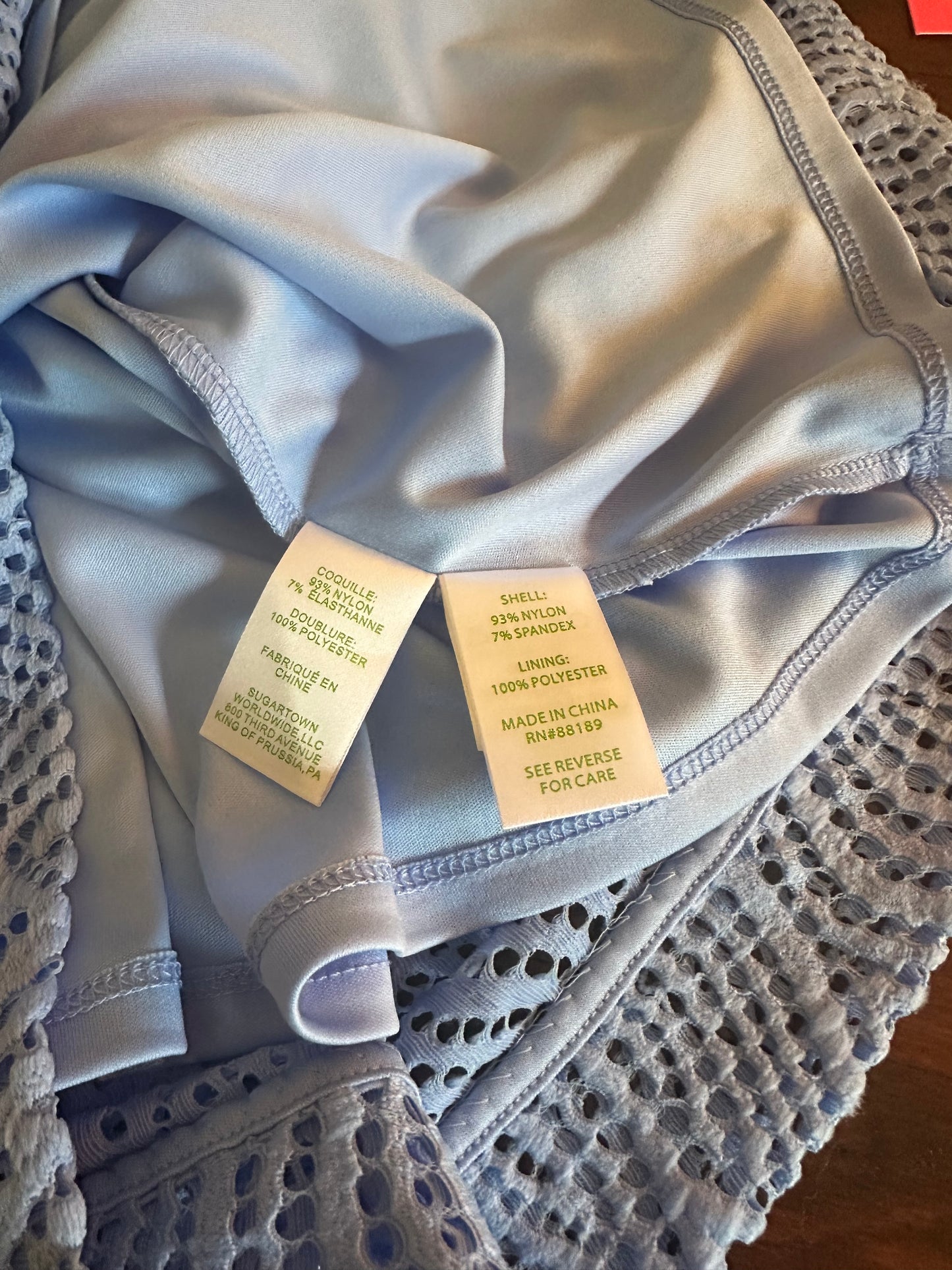 NWT Lilly Pulitzer Janine Shift Dress in Blue - Size Large