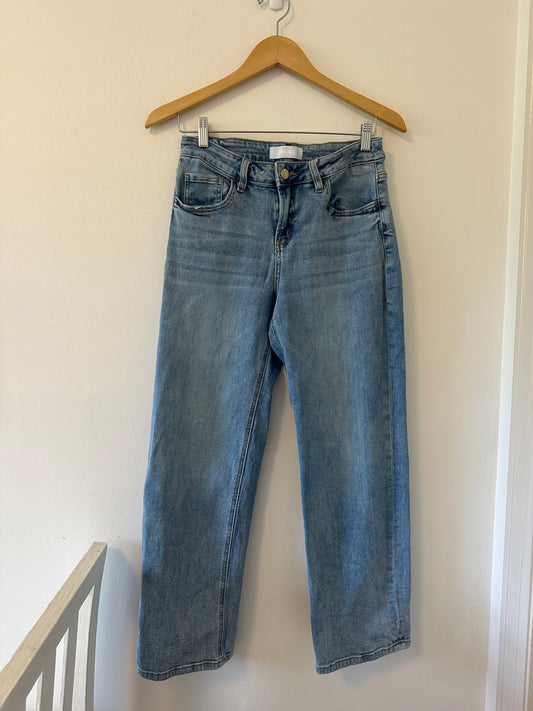 Vervet Leann Mid Rise Dad Jeans - Size 27