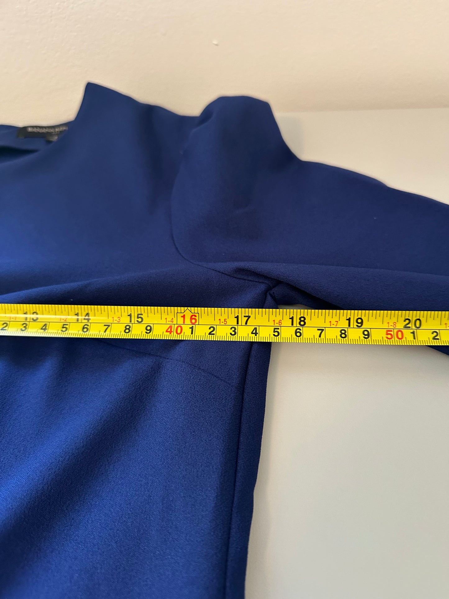 Banana Republic Long Sleeve Mini Dress in Navy | Size 2