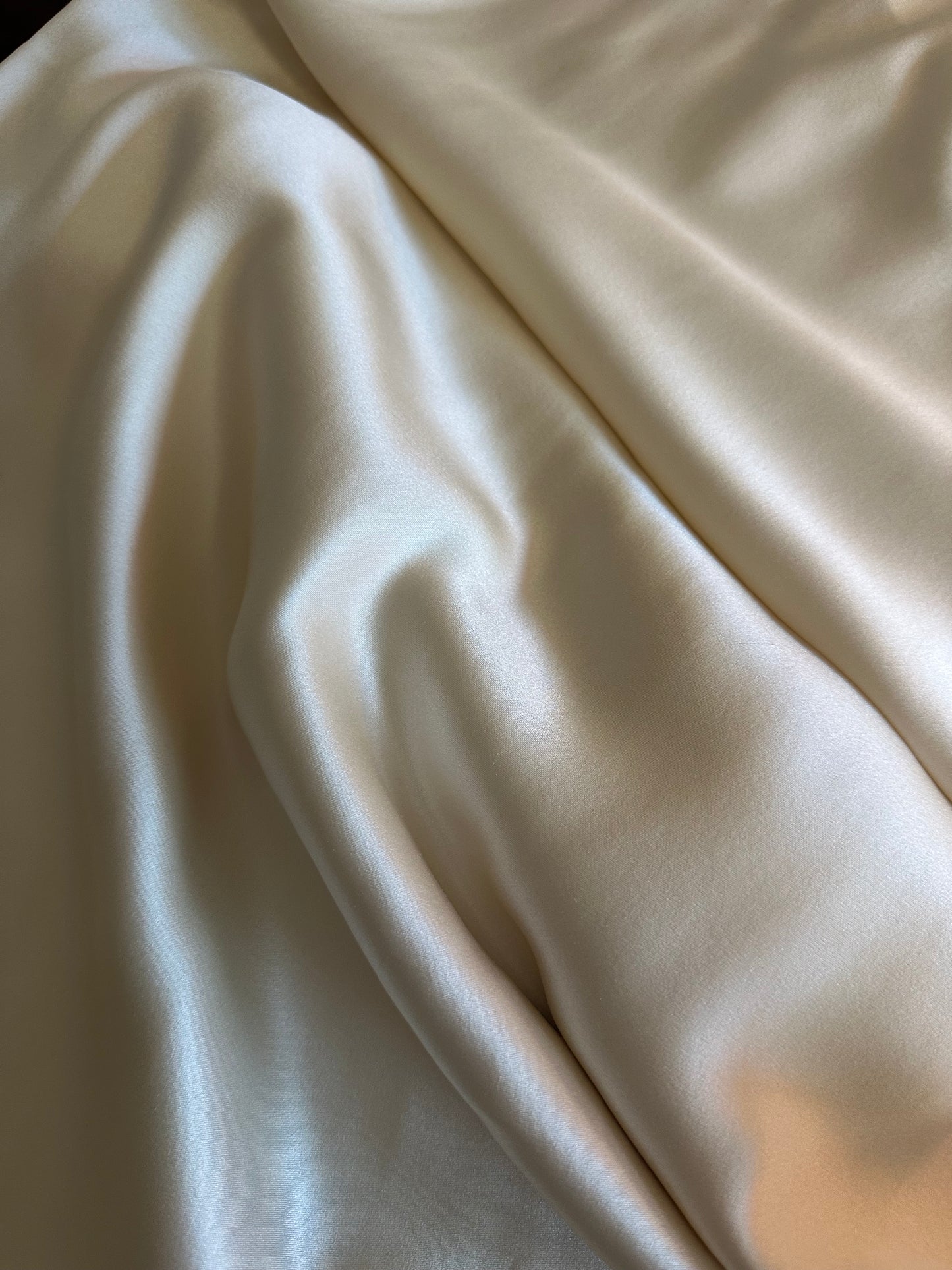 Reformation Bella Cream Silk Maxi Skirt - Size Medium