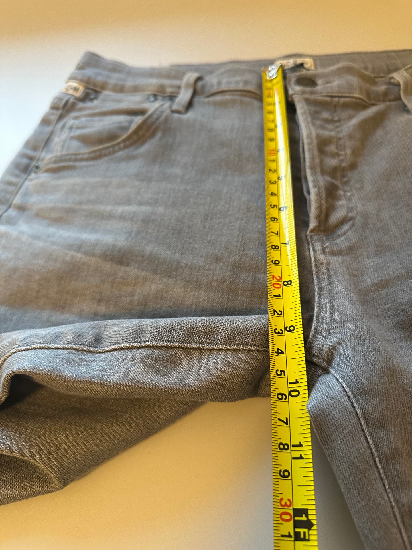 Citizens Of Humanity Emerson Slim Boyfriend Distressed Gray Skinny Jeans