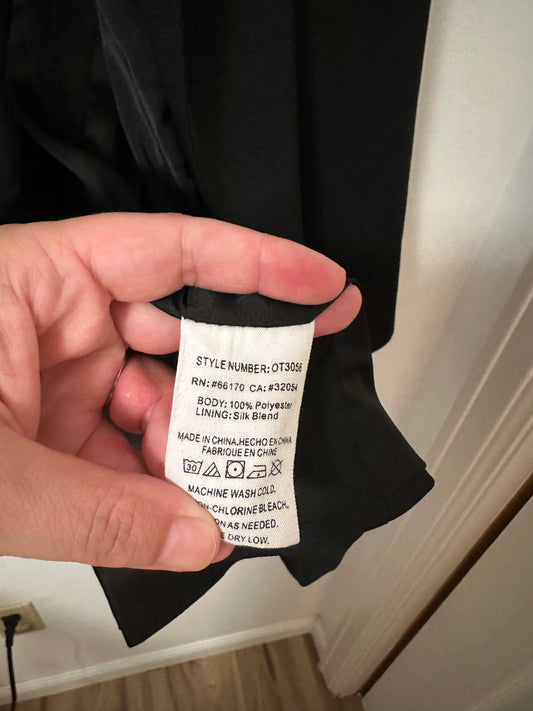 Anthropologie Cartonnier Open Black Blazer - Size 10