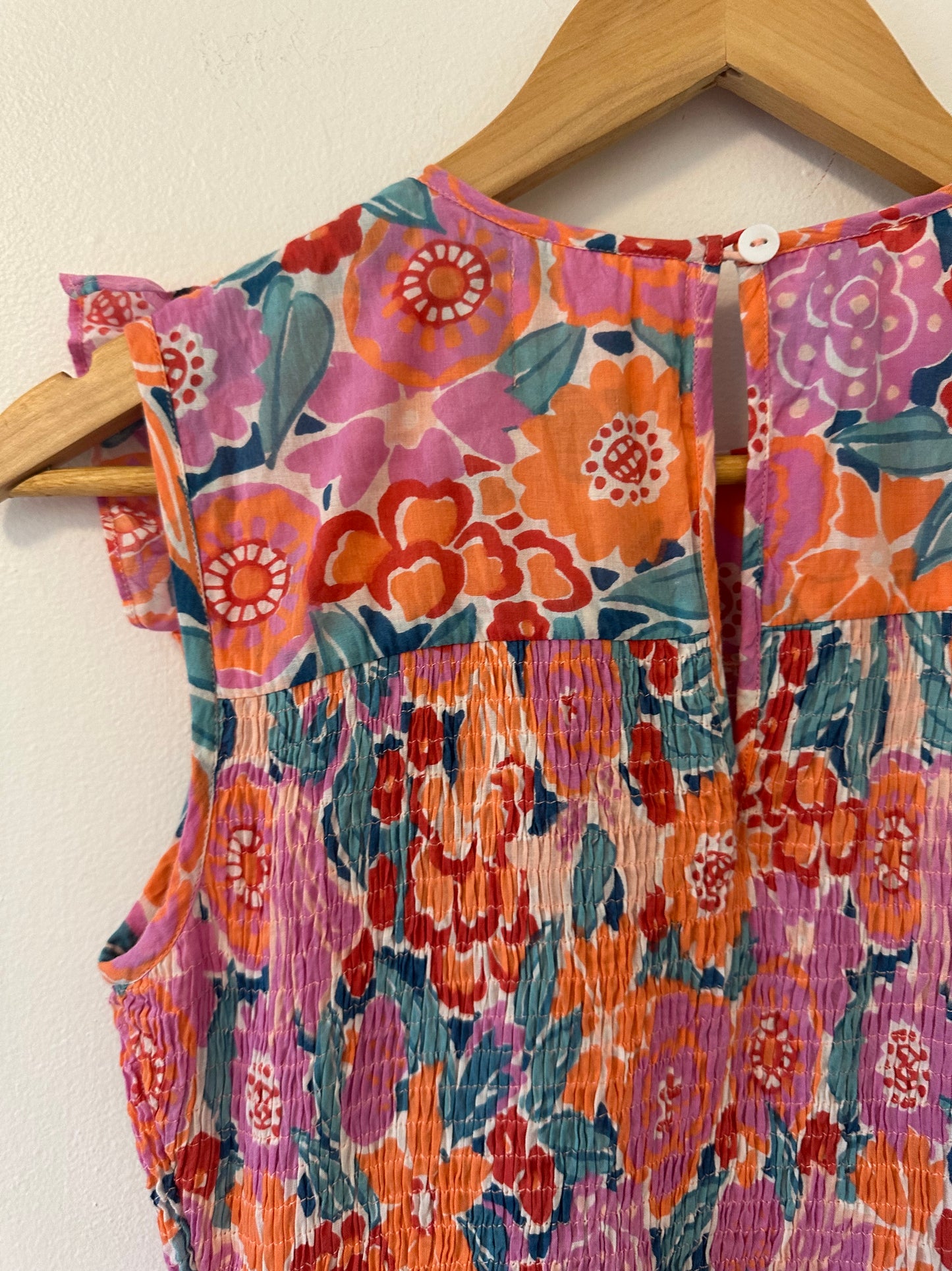 Banjanan Iris Midi Dress in Bloomsberry Dawn - Size XS