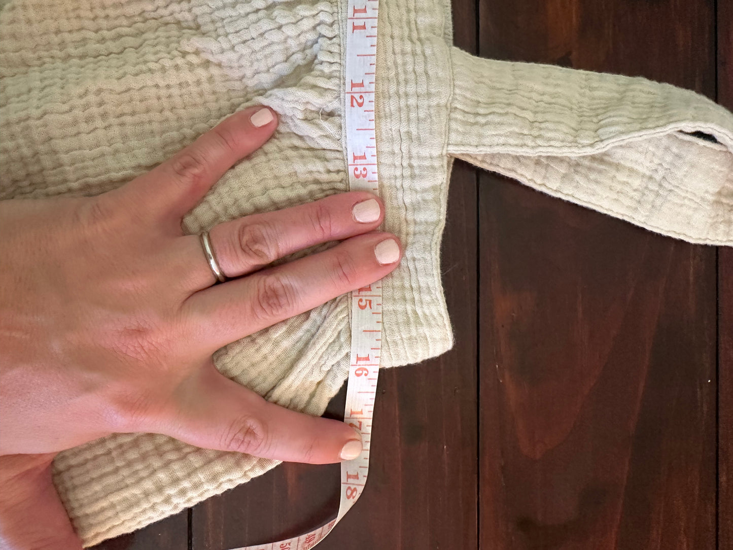 UpWest Beige Textured Sleeveless Top Size Small