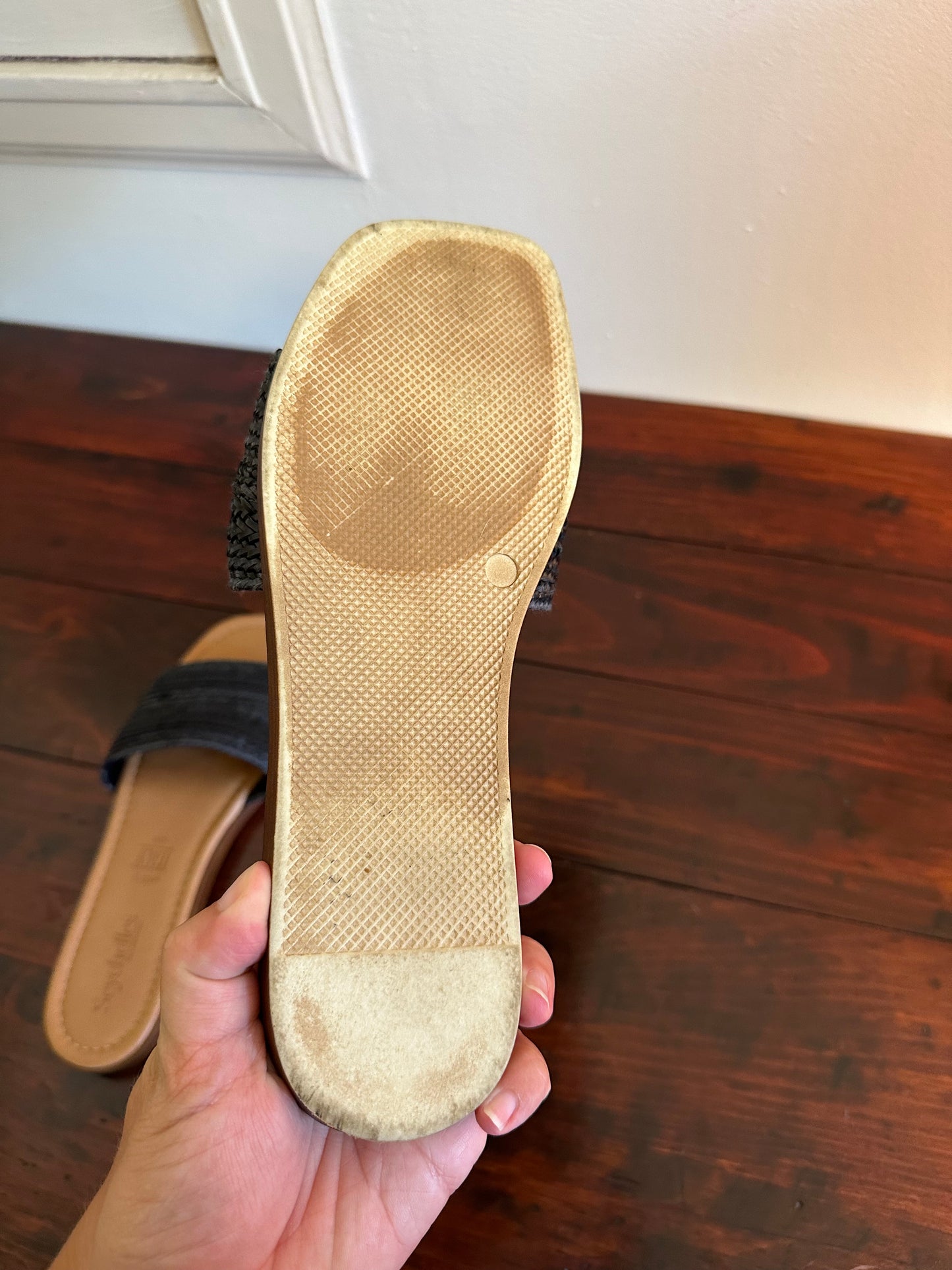 Seychelles Women's Palms Perfection Sandals in Black - Size 8.5