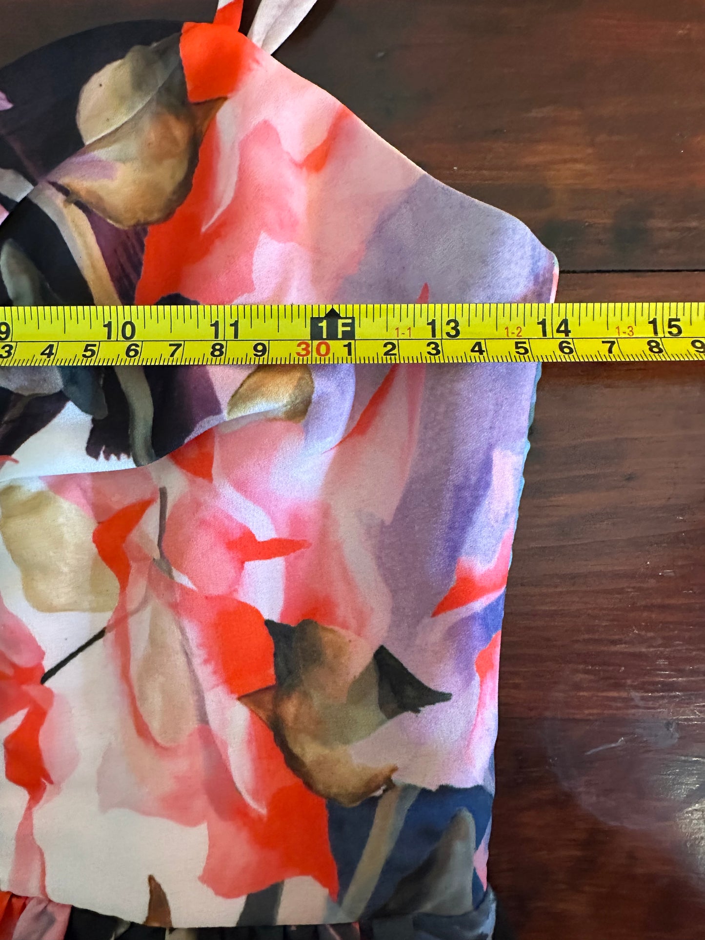 Anthropologie X Corey Lynn Carter Daybreak Floral Midi Dress Women Size 2