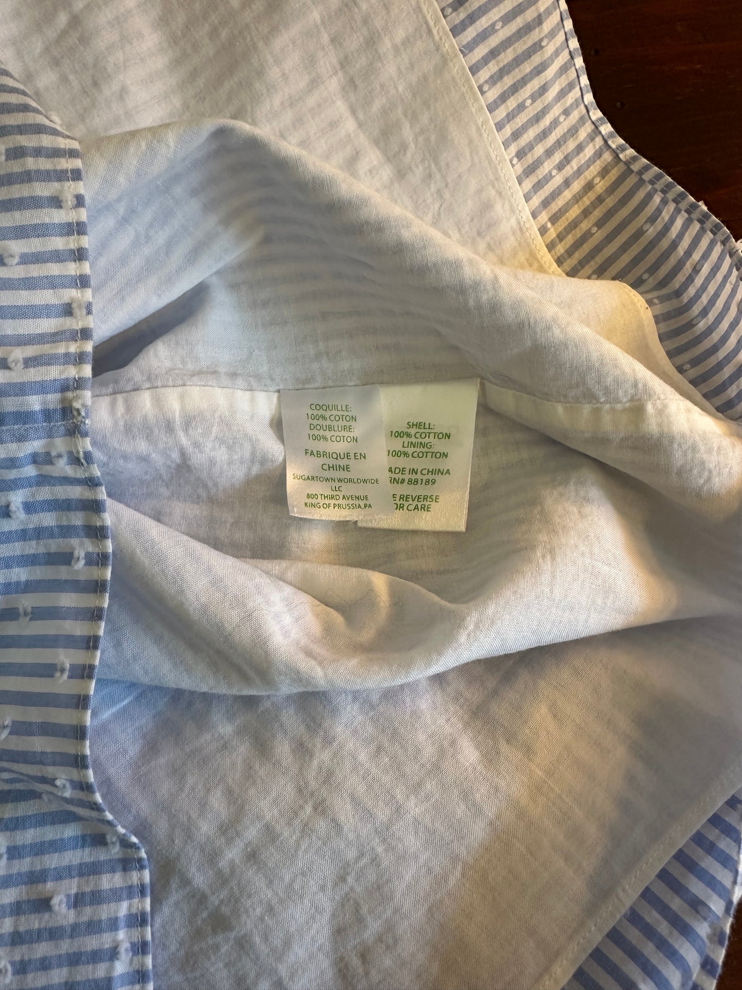 Lilly Pulitzer Ginger Seersucker Shirtdress - Size Large