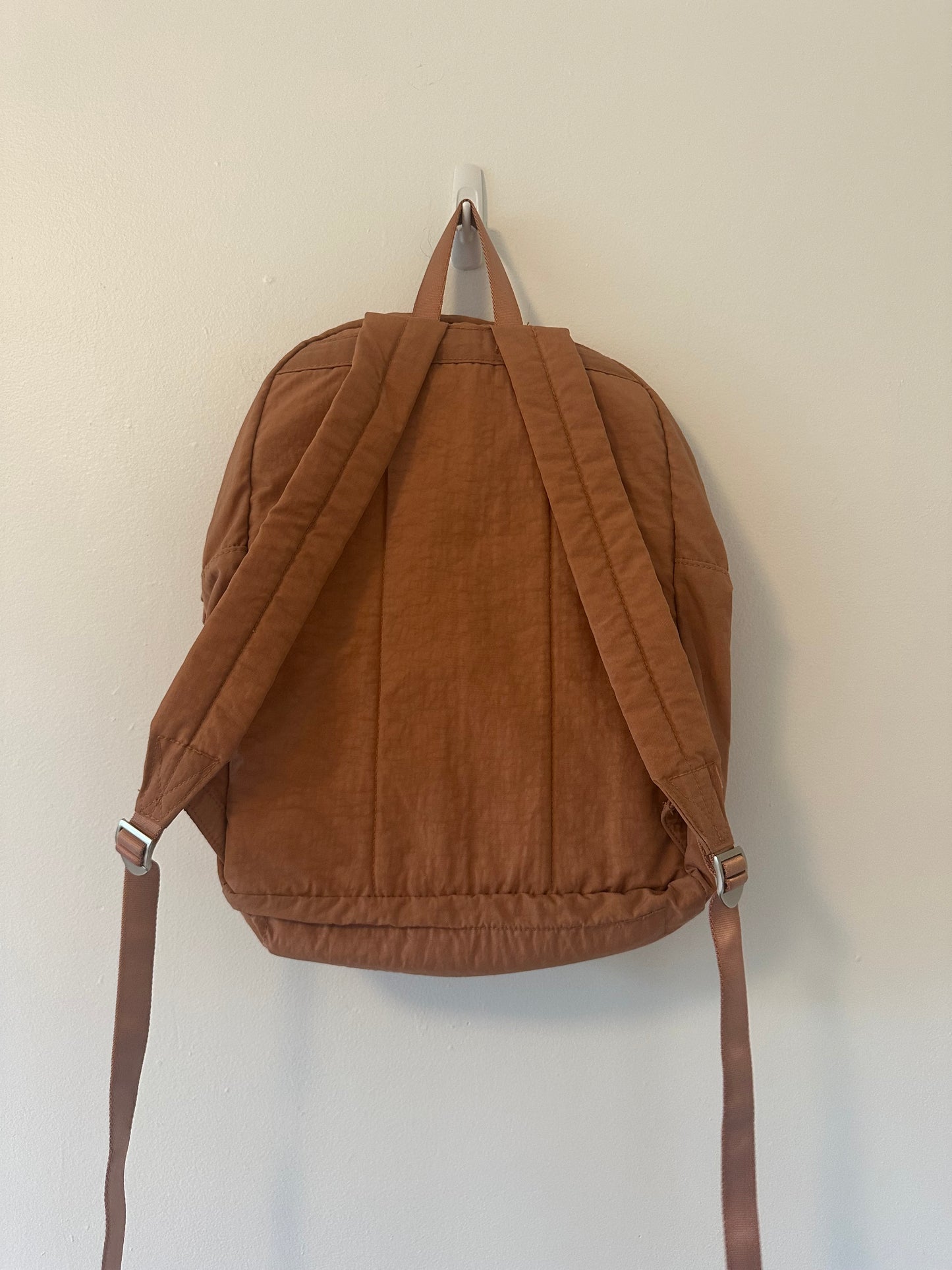 BAGGU School Backpack in Terracotta