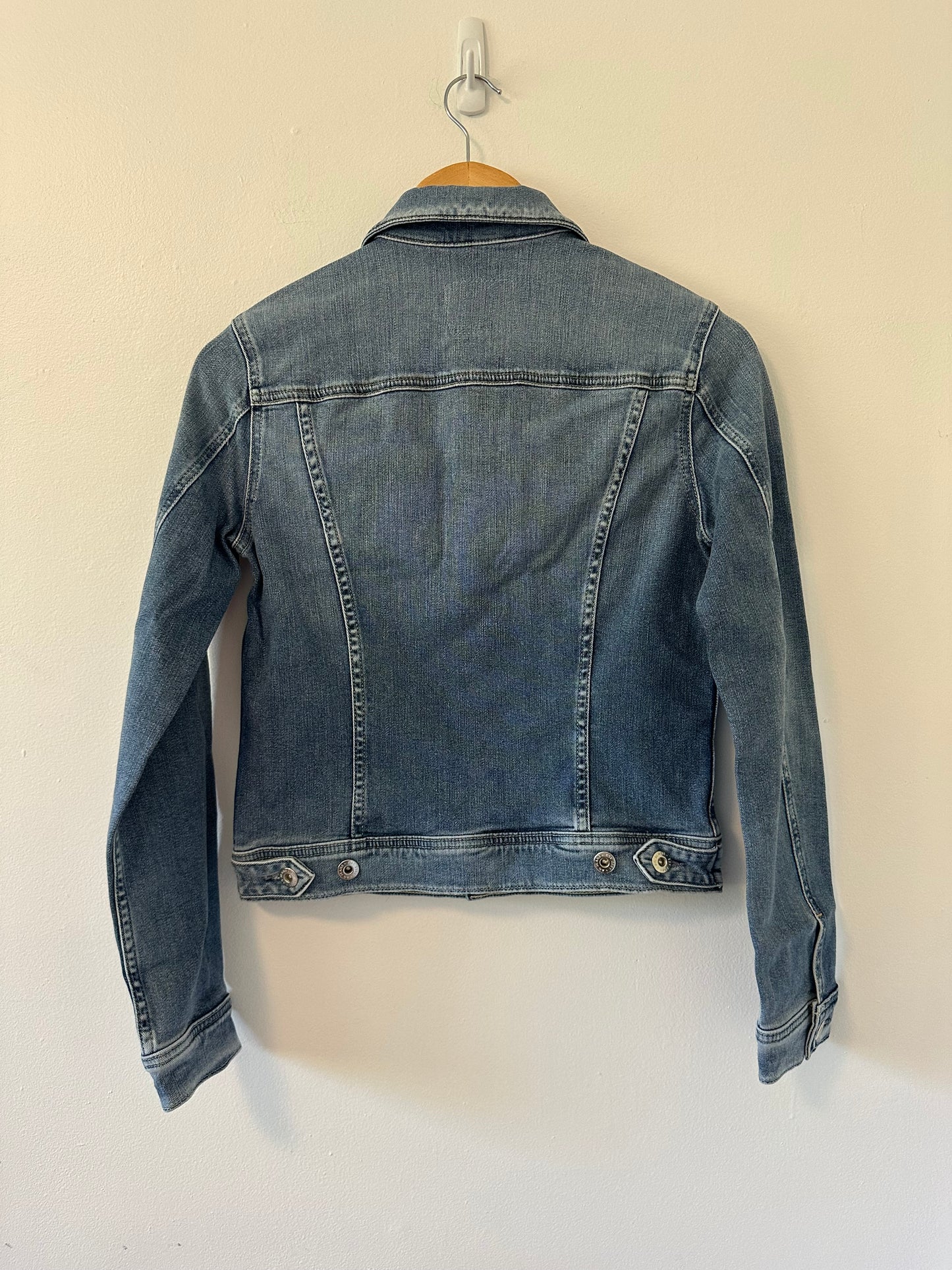 NWT Ag Adriano Goldschmied Robyn Light Blue Denim Jacket | Size Small
