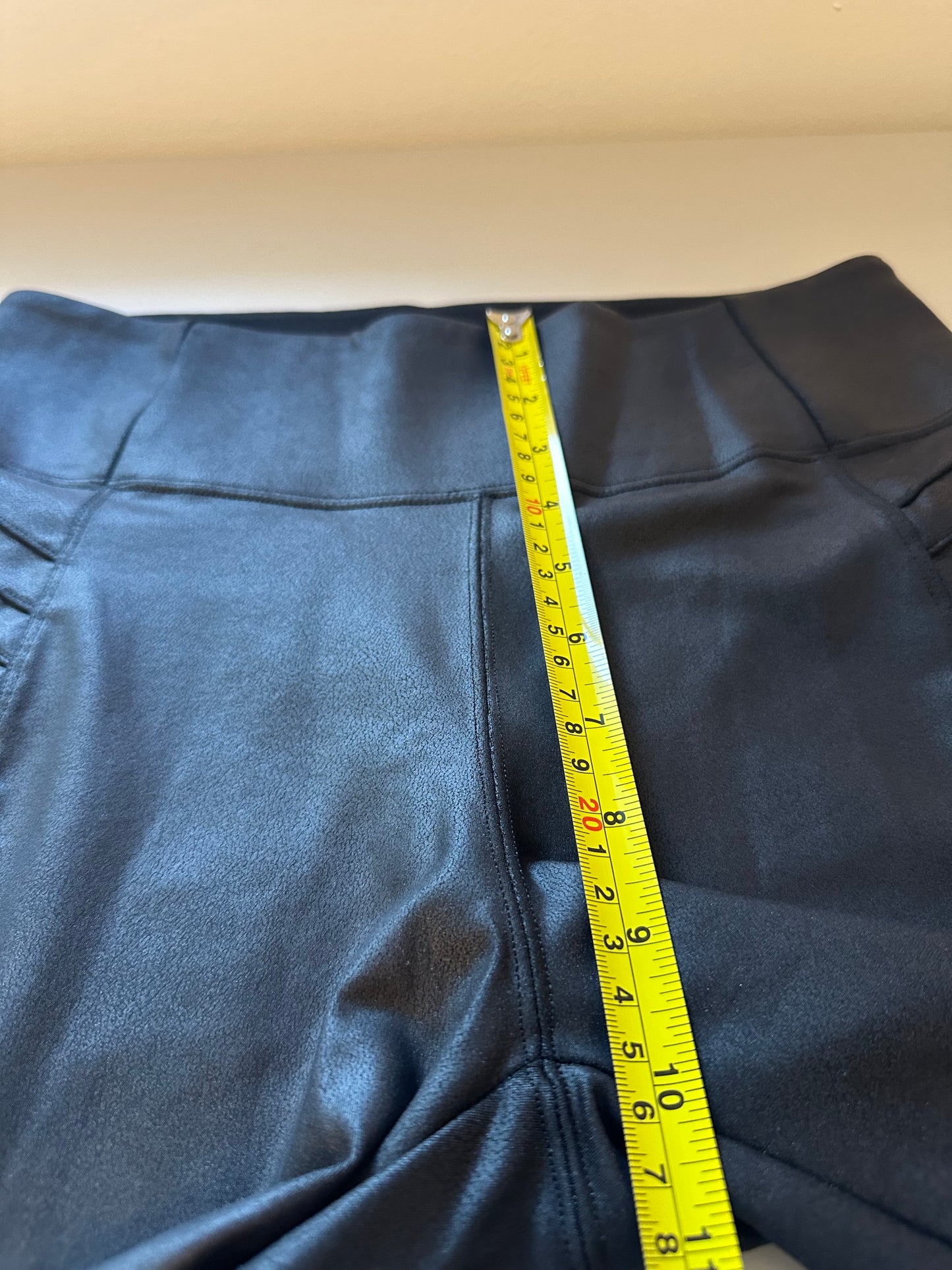 Athleta Delancey Gleam Moto Tight Black Leggings | Size Small