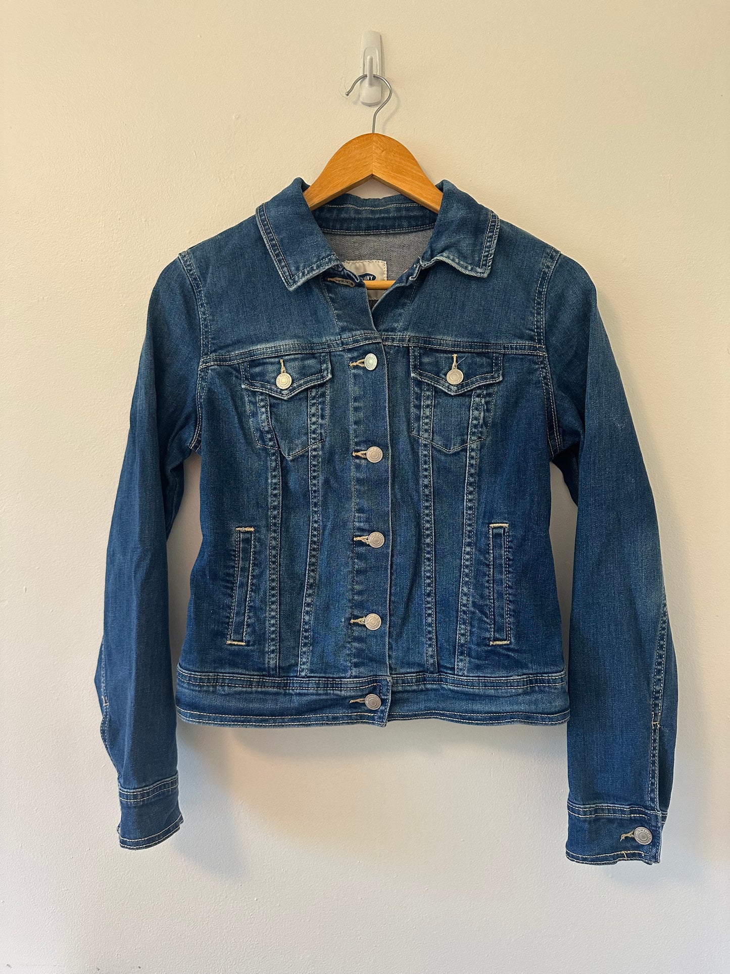Old Navy Classic Blue Denim Jacket - Size Small