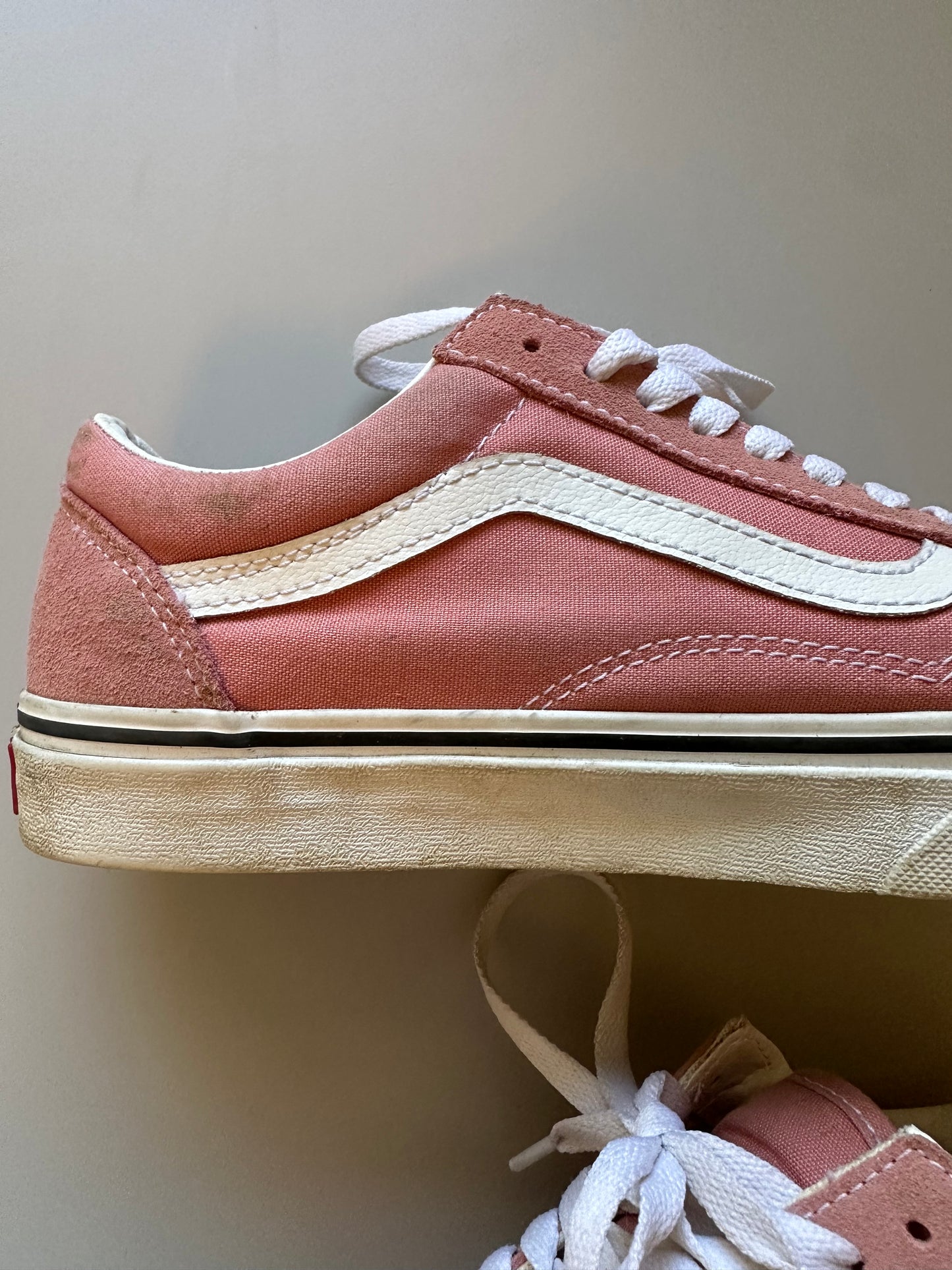 Vans Old Skool Skate Shoe - Pink Dawn | Size 8