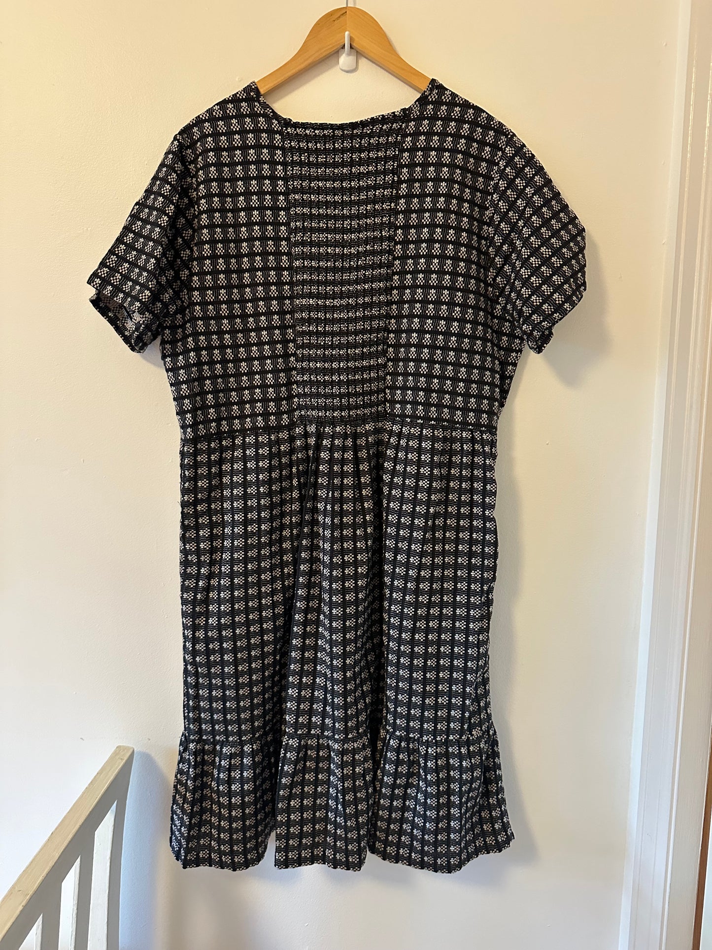 Ace & Jig Geometric Ruffle Dress - Size XL