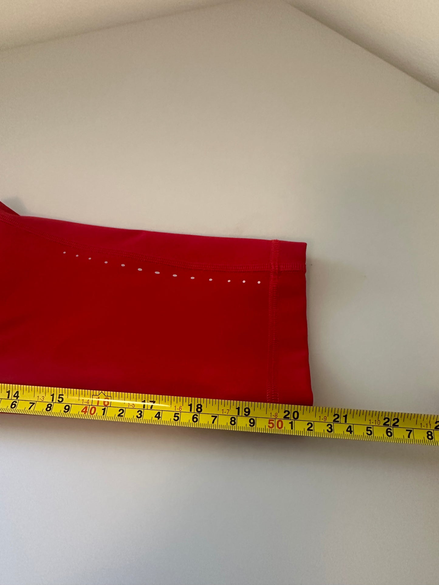 Lululemon Swift Speed High-Rise Crop 21" in Dark Red | Size 10