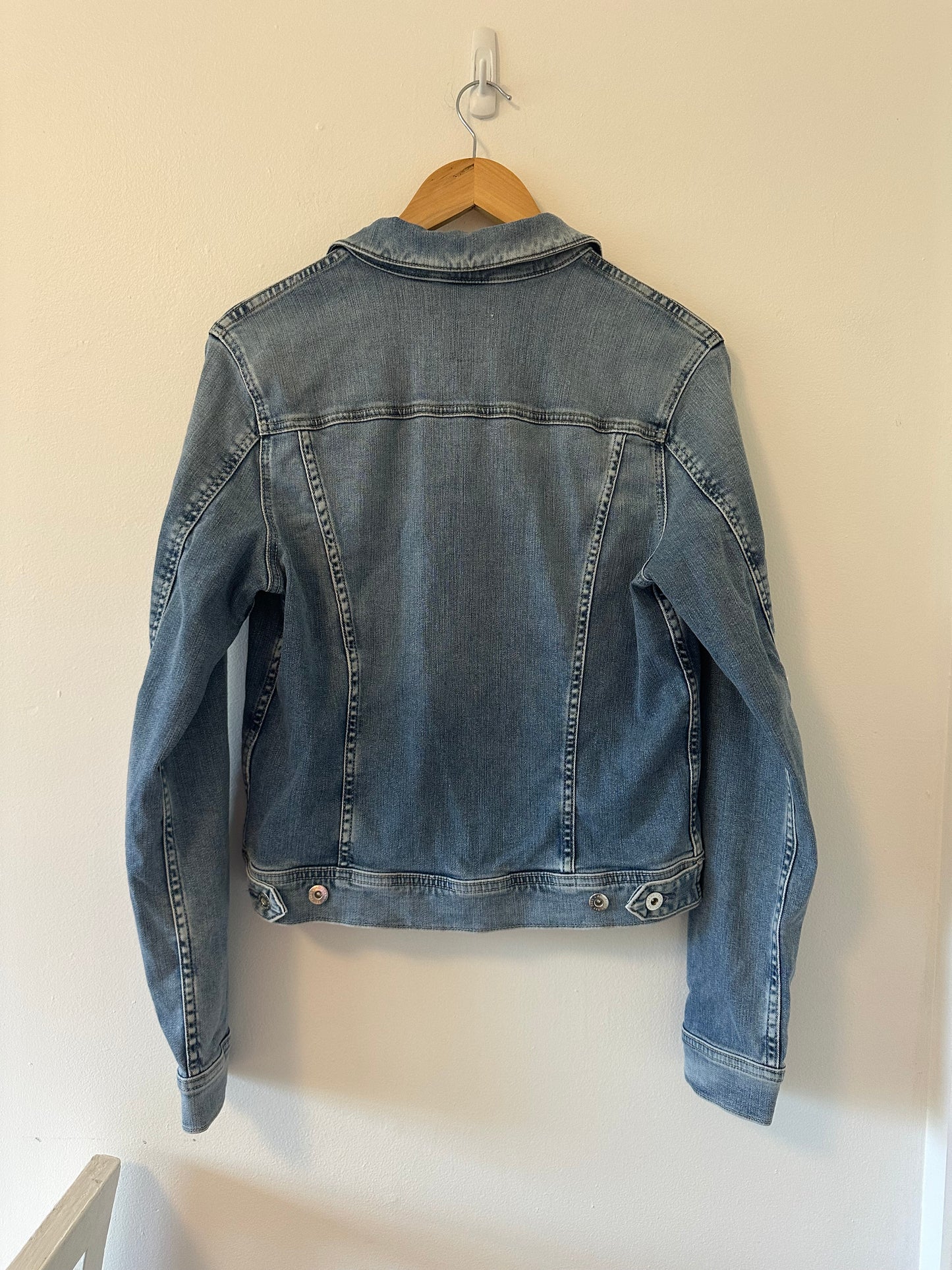 AG Jeans Robyn Blue Denim Jacket - Size Large
