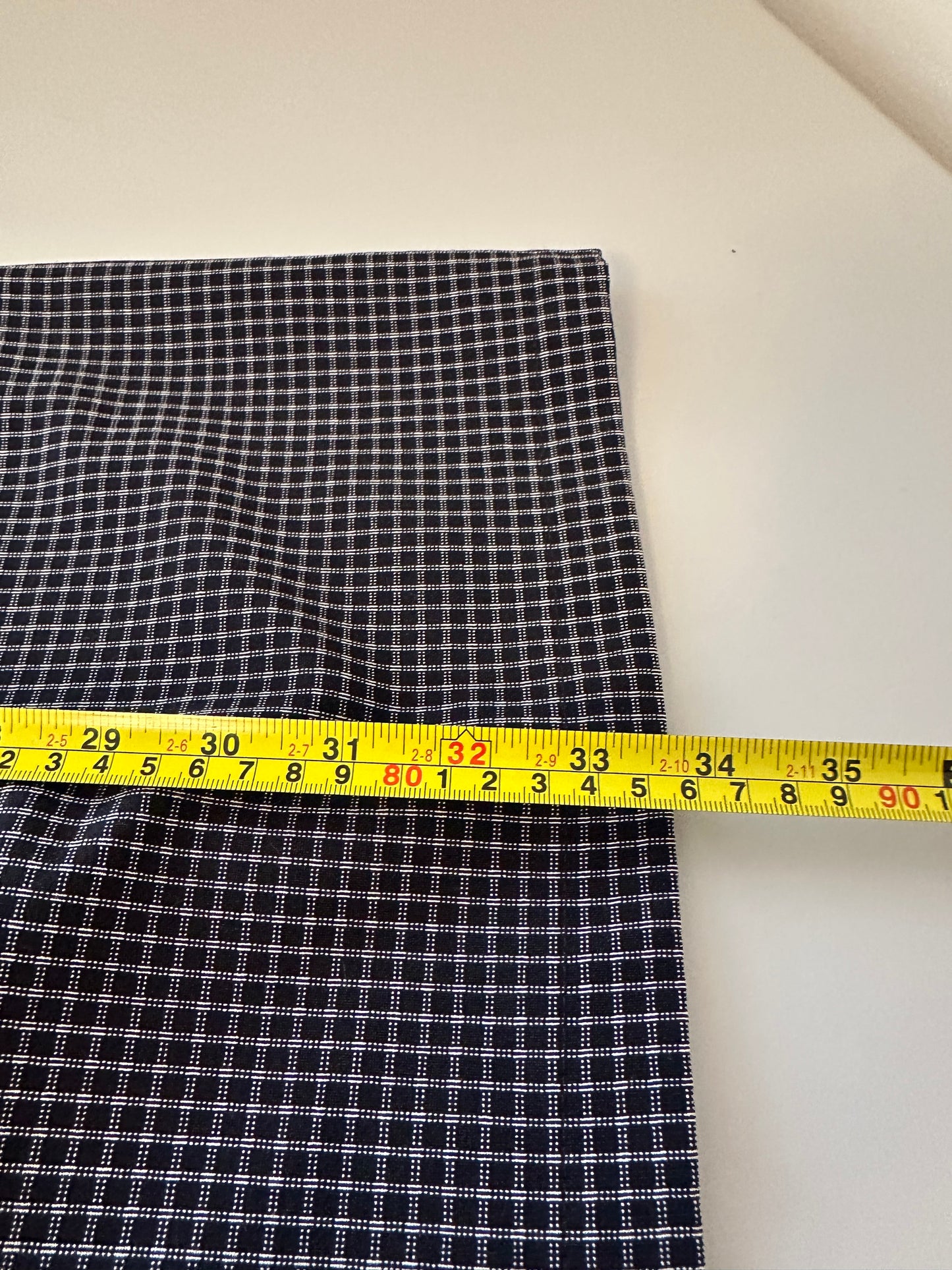 Gap Vintage Women's Black and White Checkered 90s Style Mini Dress with Collar