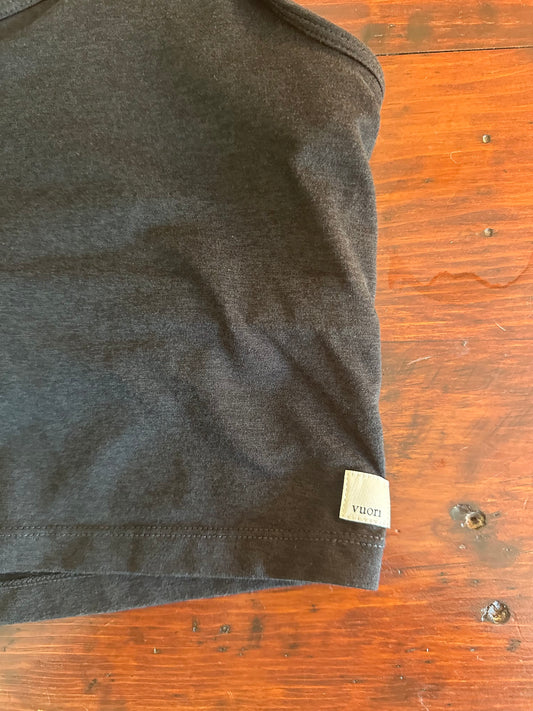 Vuori Black Women's Cropped Tank Top Size XL
