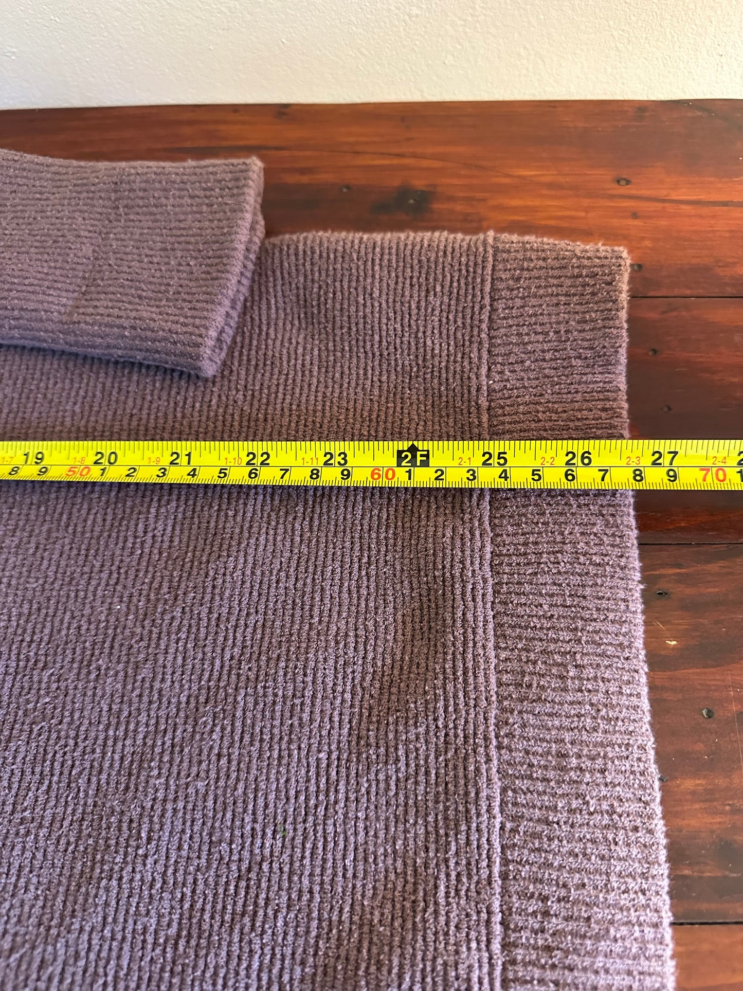 Free People Ottoman Slouchy Turtleneck Sweater in Brown - Size Small