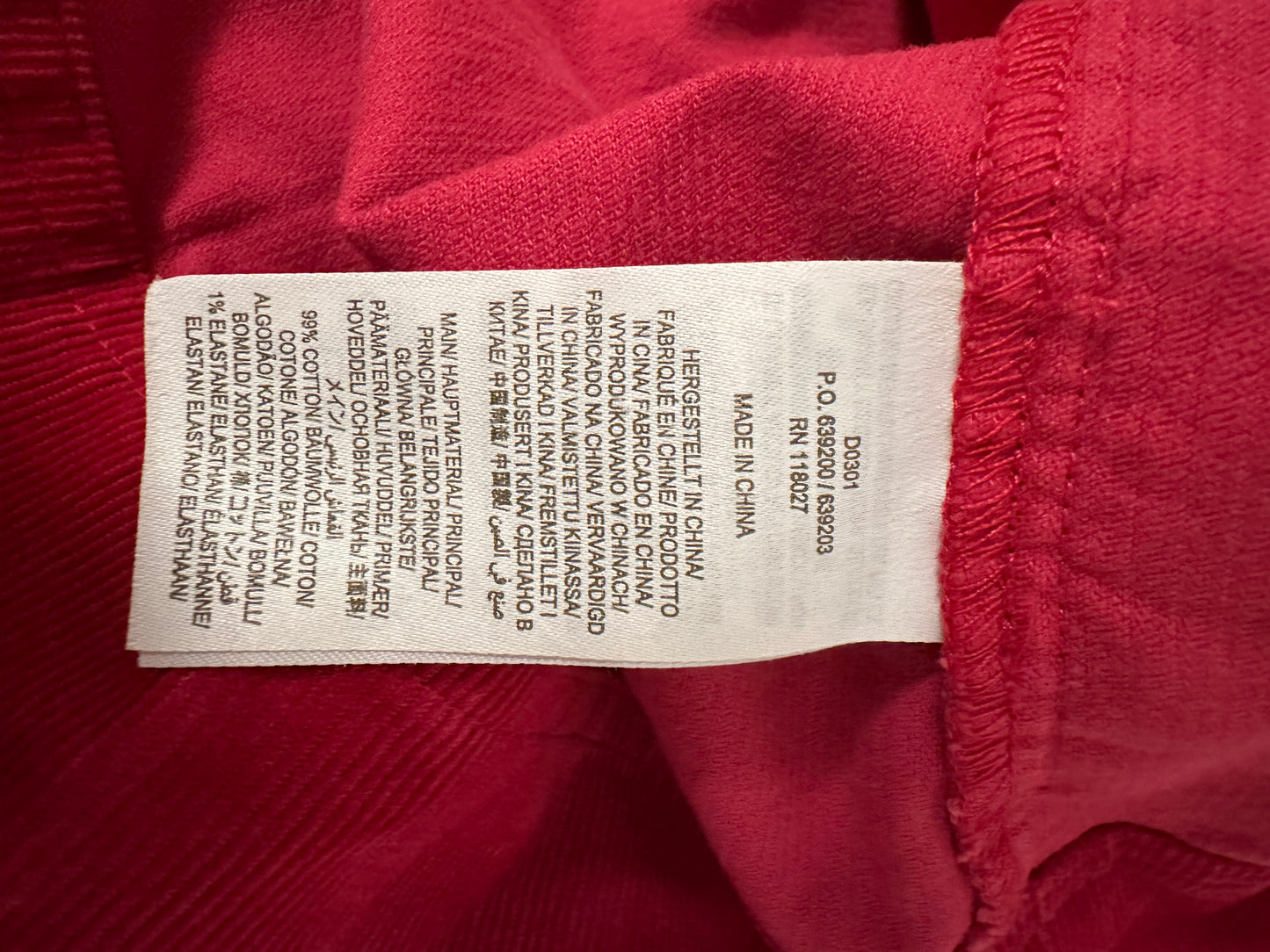 Boden Clara Corduroy Red Long Sleeve Belted Midi Dress | Size 10