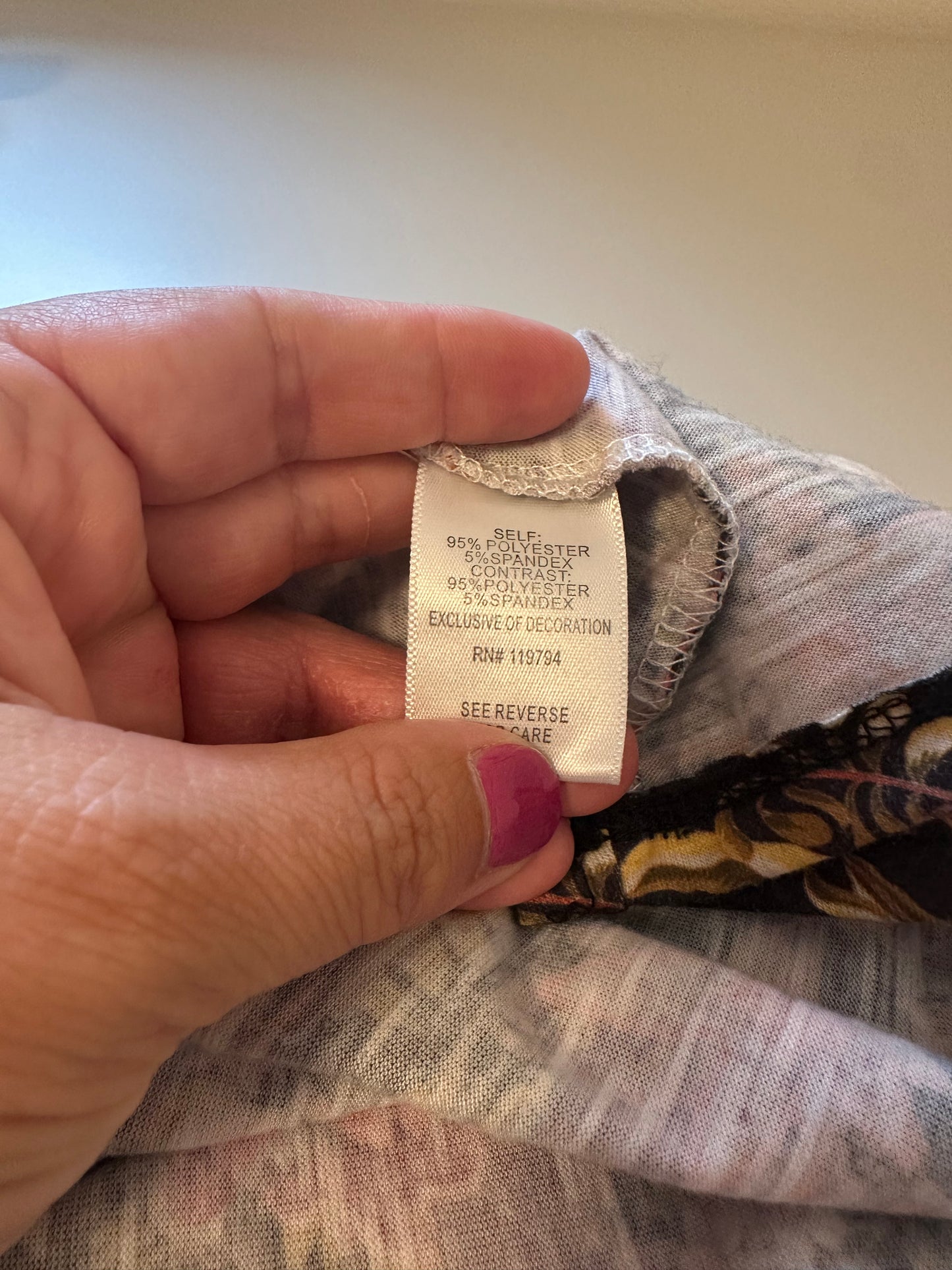 Farmers Market - Boho Floral Women's Blouse in Pink and Cream | Size Small