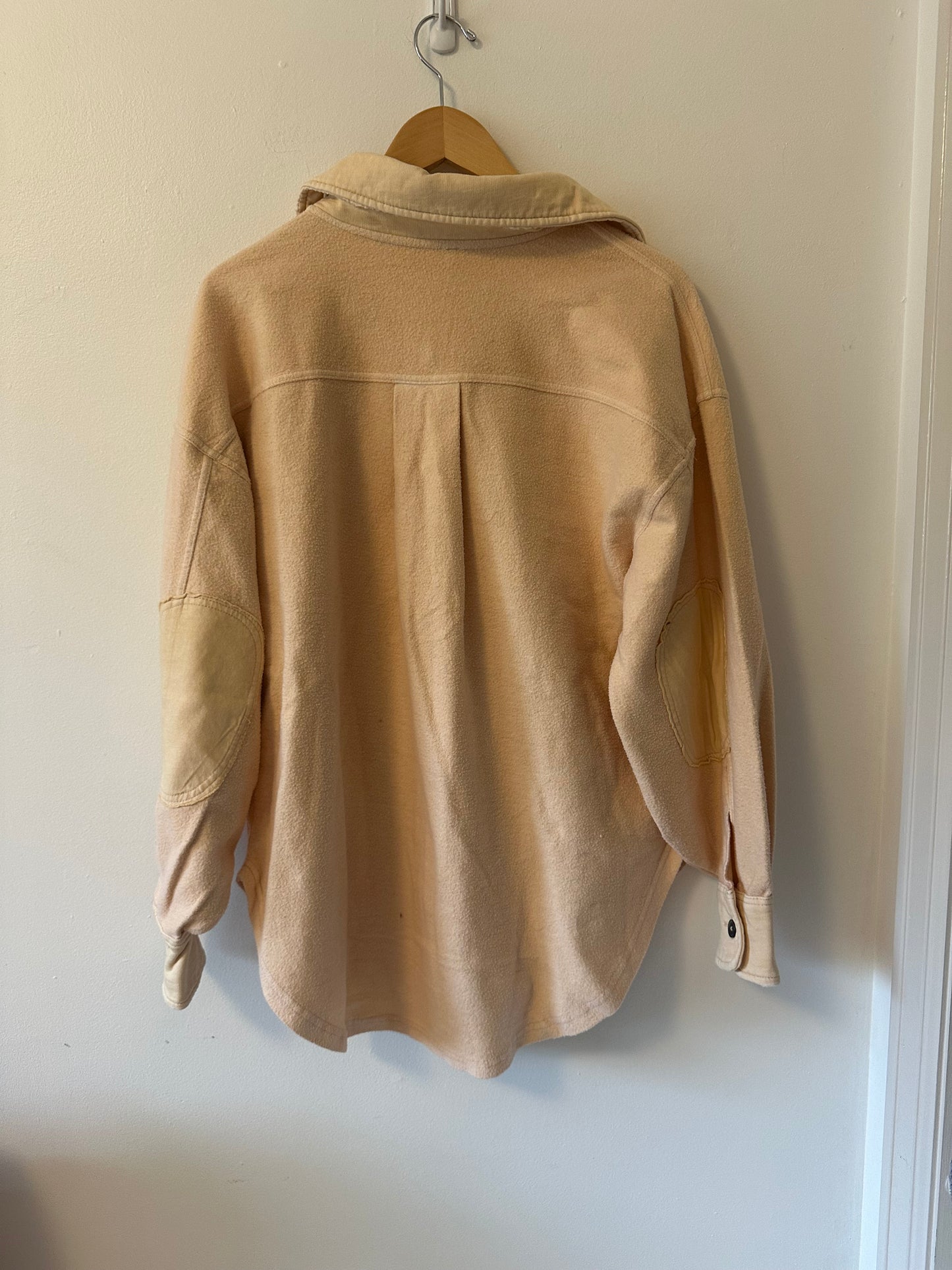 New Free People Ruby Fleece Shirt Jacket Shacket | Size XS