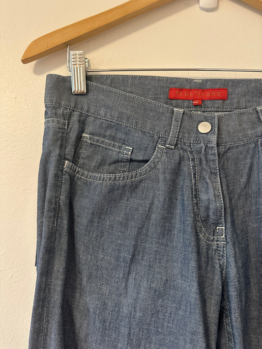 FCUK French Connection Women's Flared Denim Jeans - Size 10