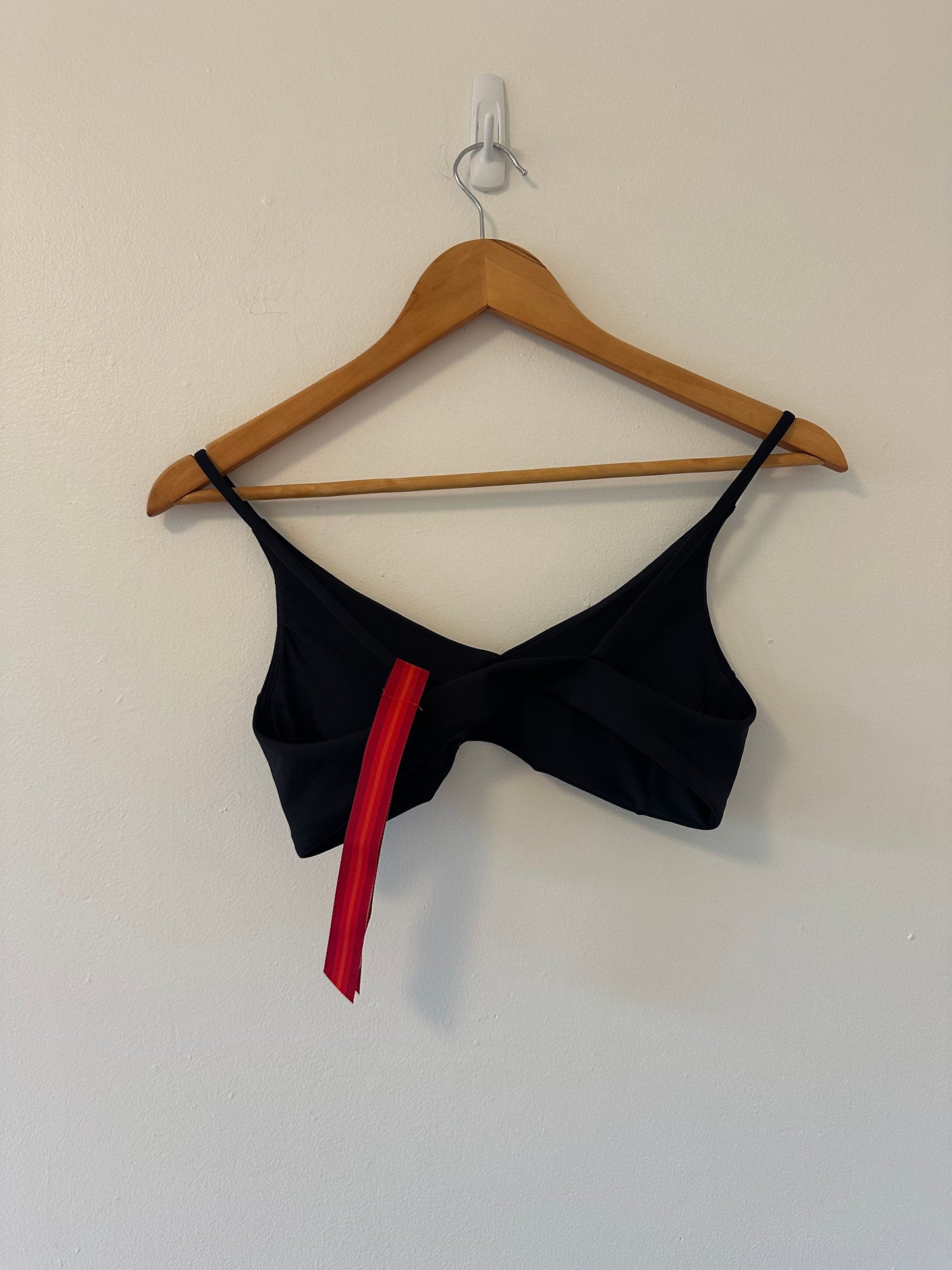 NWT Left on Friday Sunday Bikini Top in Black - Size Medium