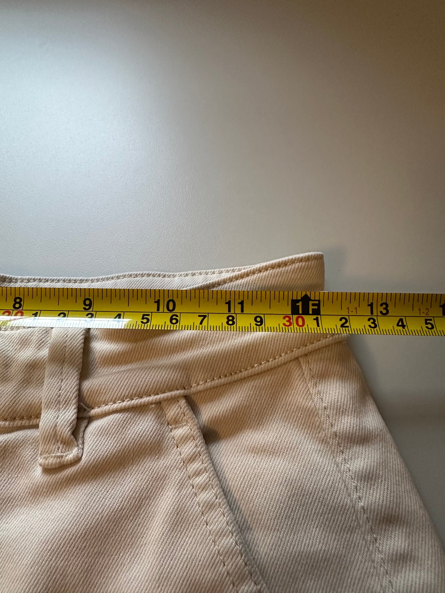 Everlane - The Utility Straight Leg Crop Patch Pocket Pants in Bone | Size 0